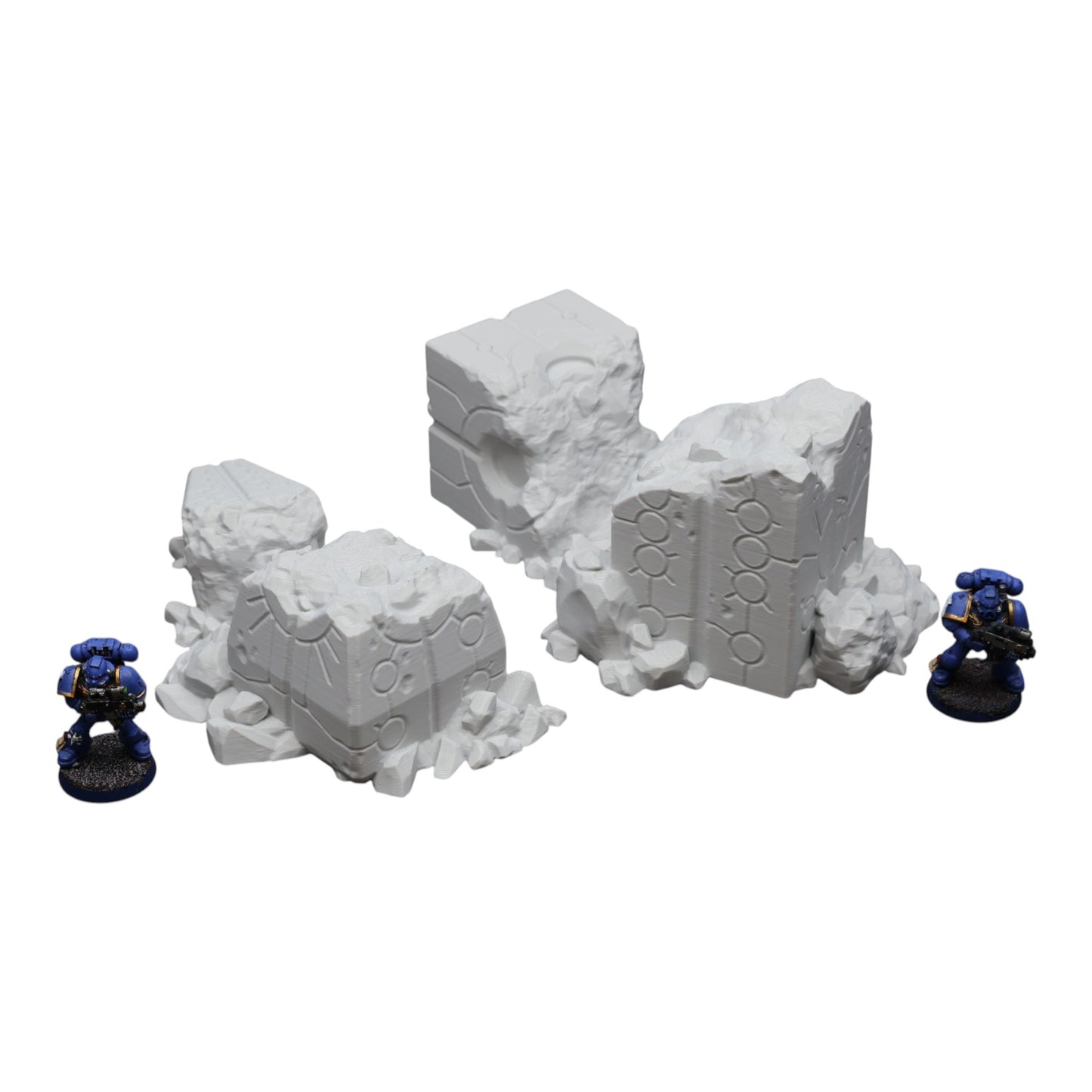 Wargaming 28mm scatter terrain scenery showing 3D-printed item that is compatible with games such as Warhammer 40K, Star Wars Legions, D+D, Dungeons and Dragons, Sci-Fi, Fantasy and other miniature tabletop games. Brand Jawar3d found at www.jawar3d.co.uk.