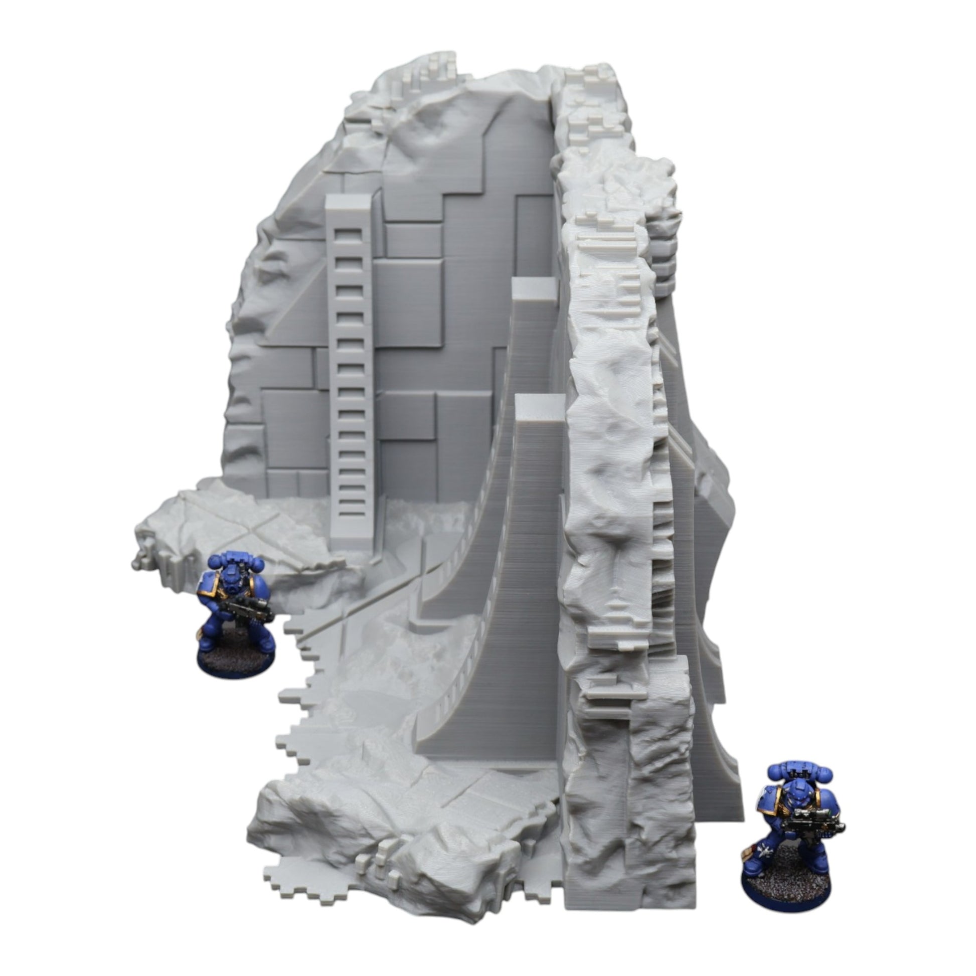 Wargaming 28mm scatter terrain scenery showing 3D-printed item that is compatible with games such as Warhammer 40K, Star Wars Legions, D+D, Dungeons and Dragons, Sci-Fi, Fantasy and other miniature tabletop games. Brand Jawar3d found at www.jawar3d.co.uk.