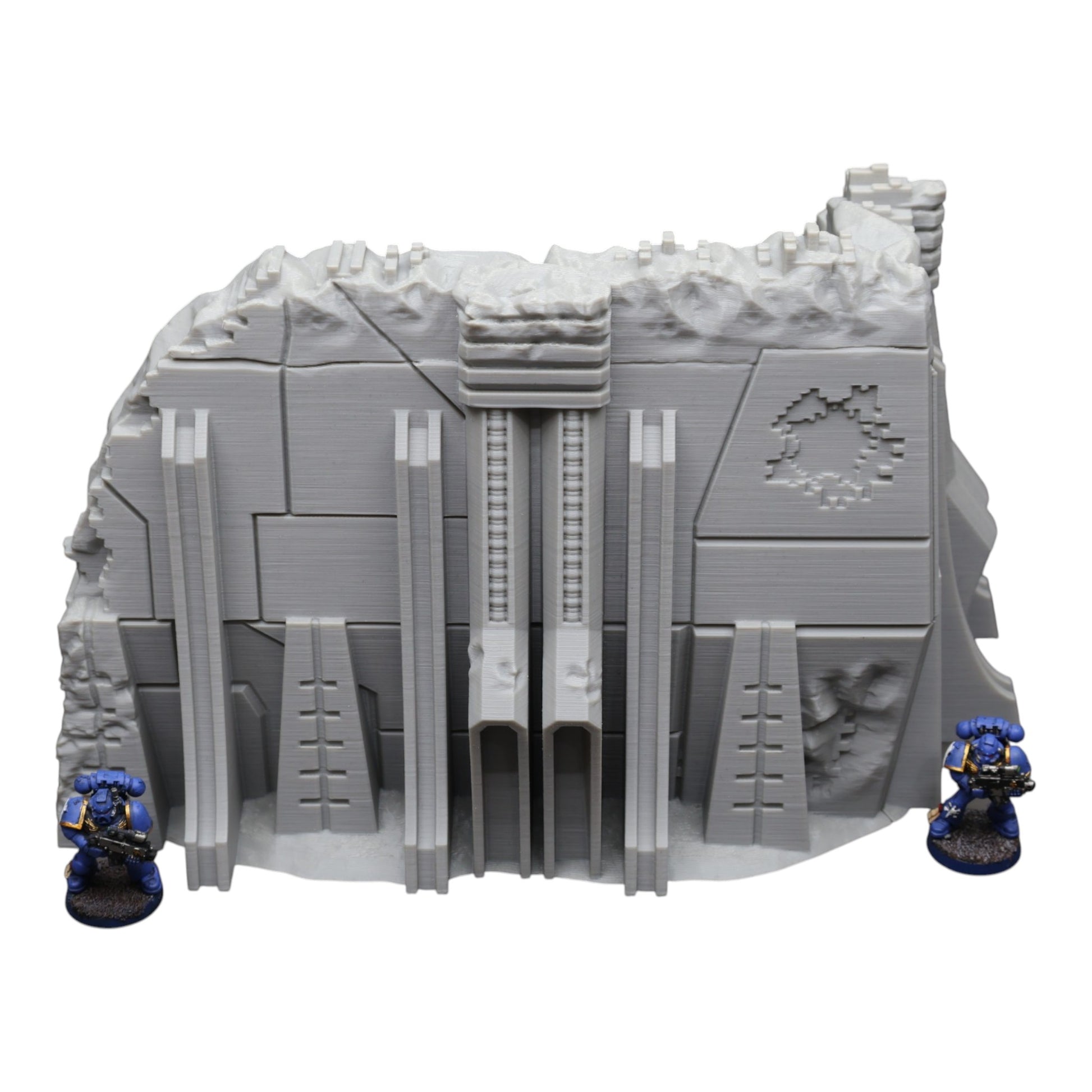 Wargaming 28mm scatter terrain scenery showing 3D-printed item that is compatible with games such as Warhammer 40K, Star Wars Legions, D+D, Dungeons and Dragons, Sci-Fi, Fantasy and other miniature tabletop games. Brand Jawar3d found at www.jawar3d.co.uk.