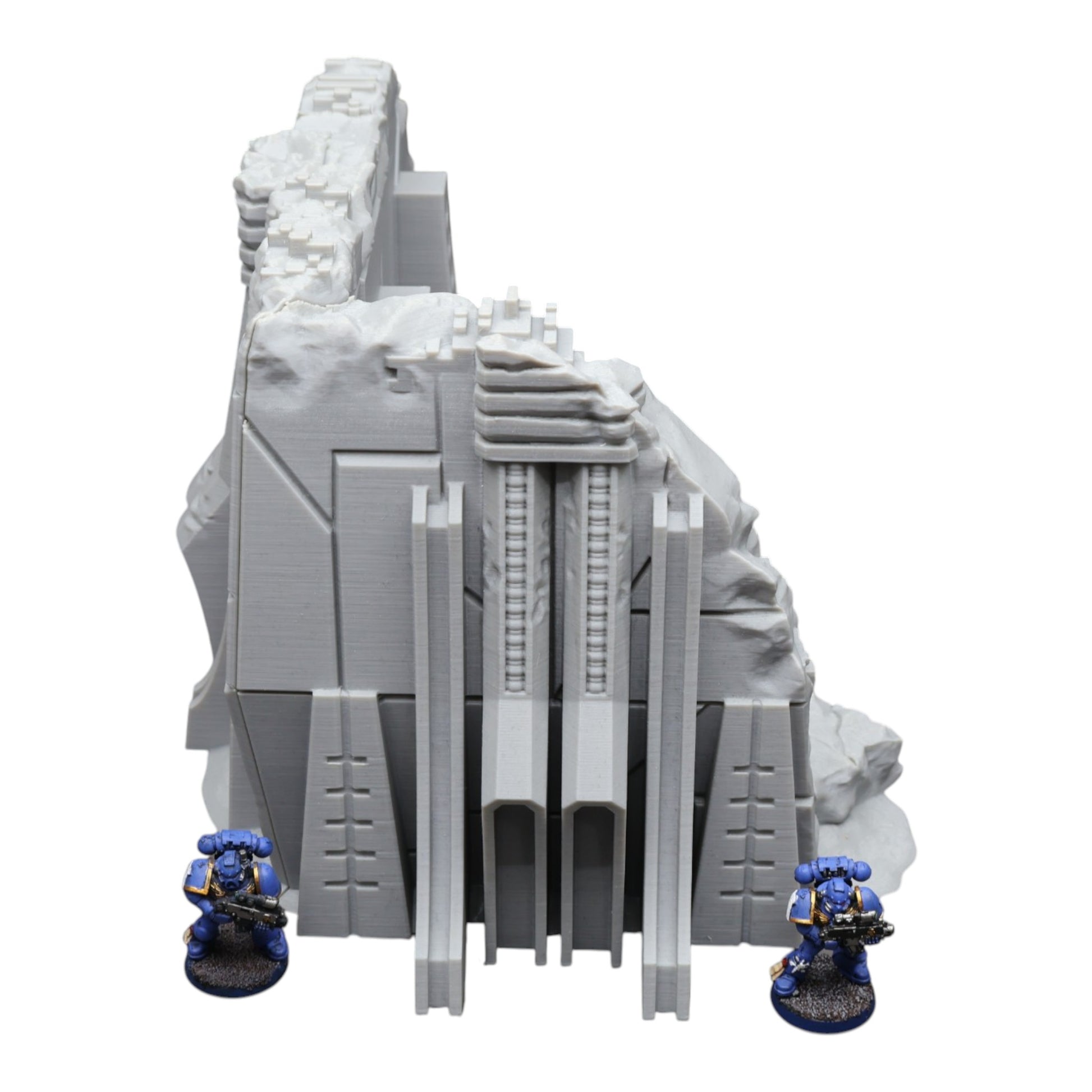 Wargaming 28mm scatter terrain scenery showing 3D-printed item that is compatible with games such as Warhammer 40K, Star Wars Legions, D+D, Dungeons and Dragons, Sci-Fi, Fantasy and other miniature tabletop games. Brand Jawar3d found at www.jawar3d.co.uk.