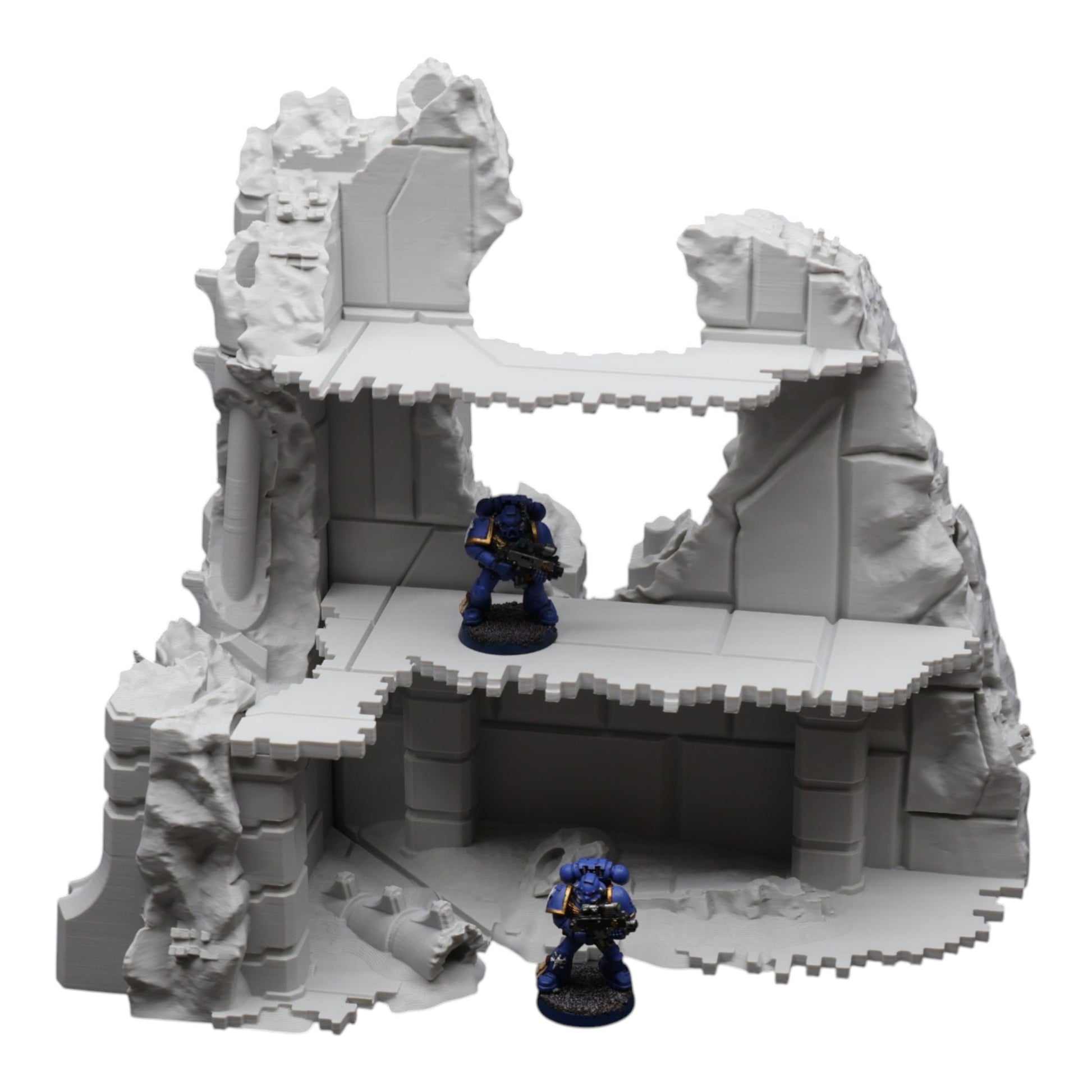 Wargaming 28mm scatter terrain scenery showing 3D-printed item that is compatible with games such as Warhammer 40K, Star Wars Legions, D+D, Dungeons and Dragons, Sci-Fi, Fantasy and other miniature tabletop games. Brand Jawar3d found at www.jawar3d.co.uk.