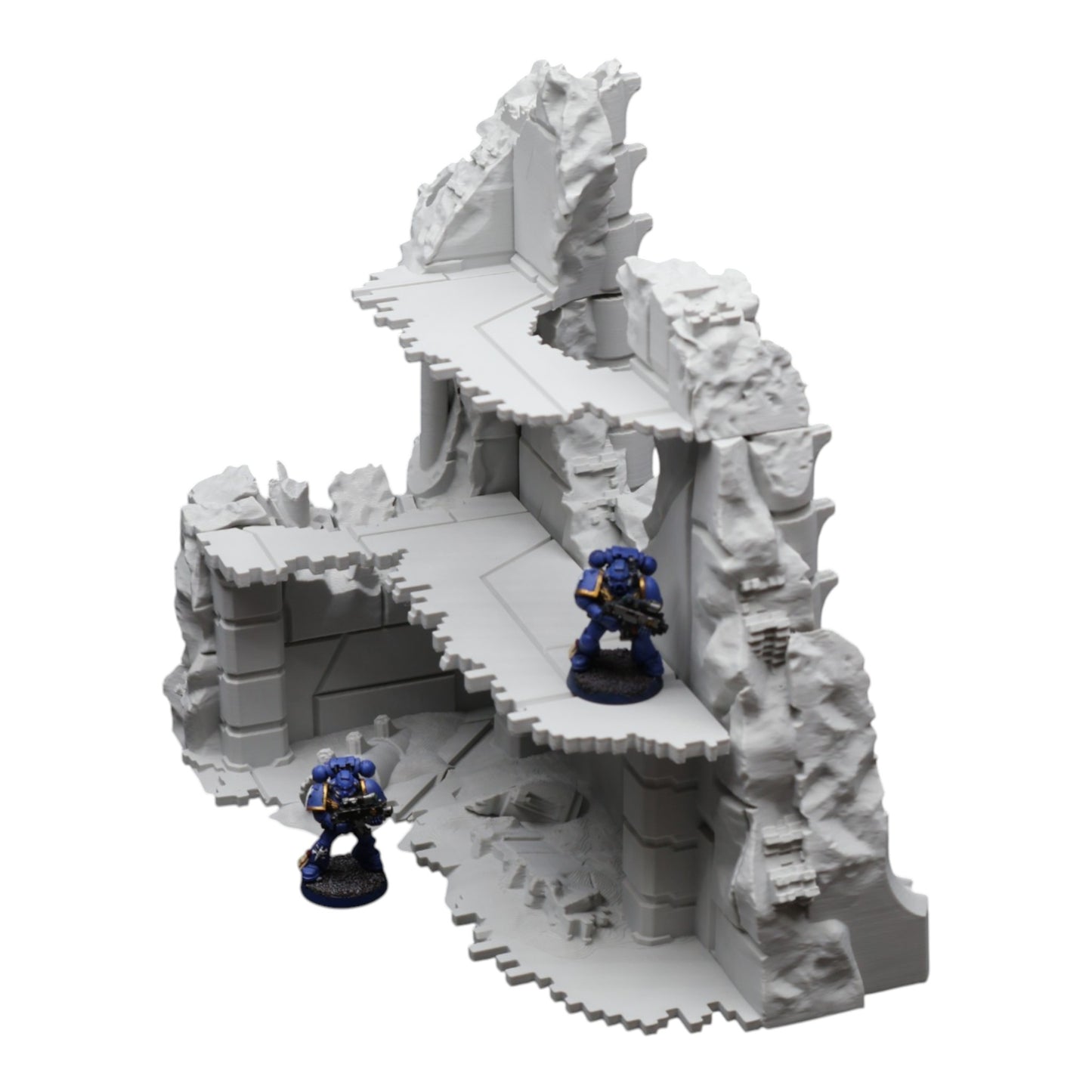 Wargaming 28mm scatter terrain scenery showing 3D-printed item that is compatible with games such as Warhammer 40K, Star Wars Legions, D+D, Dungeons and Dragons, Sci-Fi, Fantasy and other miniature tabletop games. Brand Jawar3d found at www.jawar3d.co.uk.