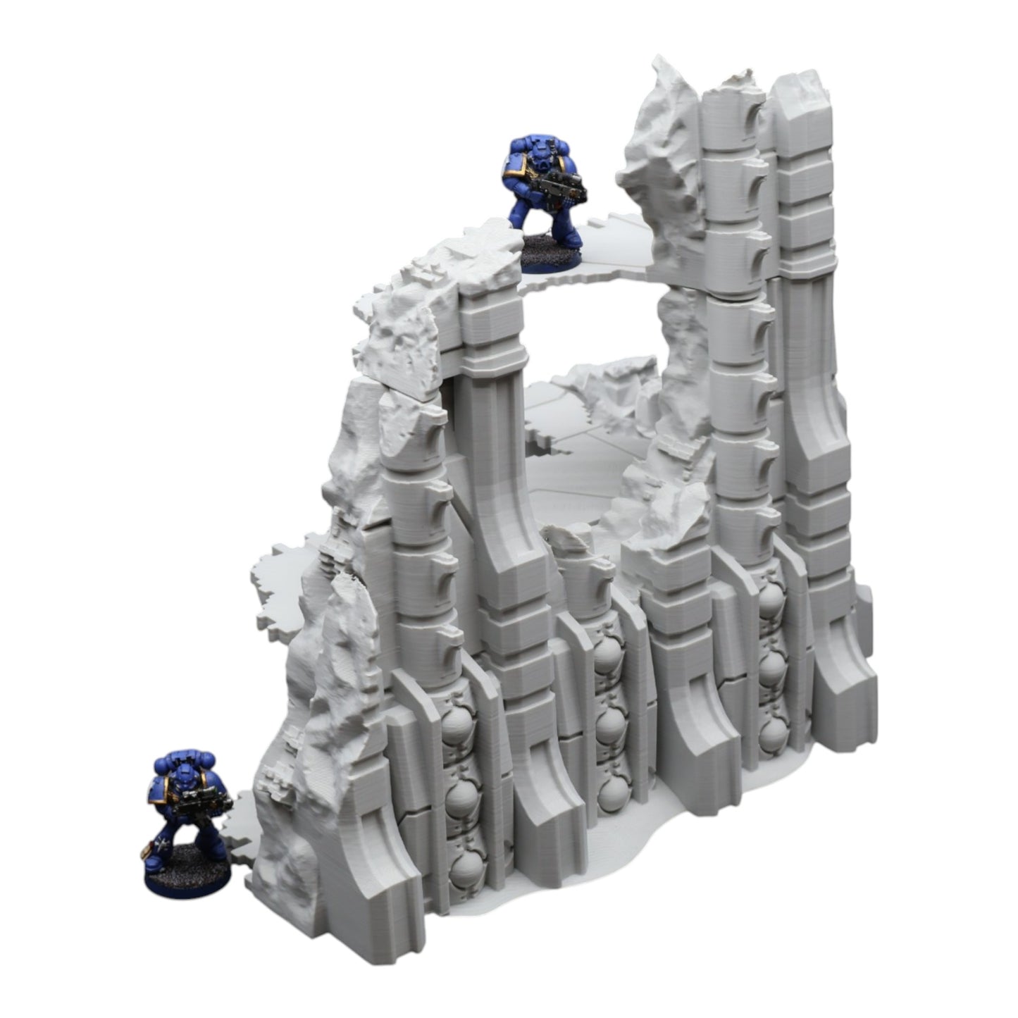 Wargaming 28mm scatter terrain scenery showing 3D-printed item that is compatible with games such as Warhammer 40K, Star Wars Legions, D+D, Dungeons and Dragons, Sci-Fi, Fantasy and other miniature tabletop games. Brand Jawar3d found at www.jawar3d.co.uk.