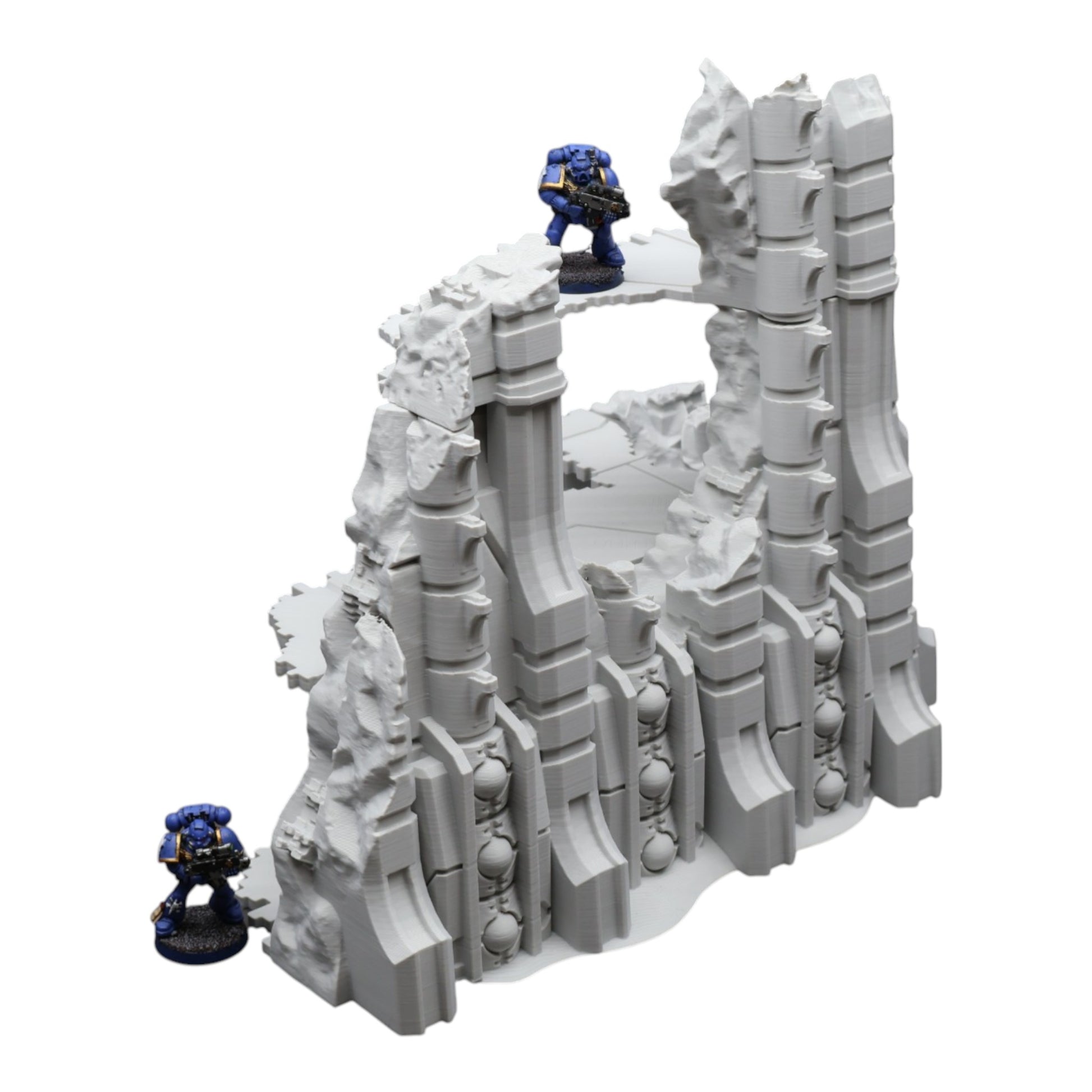 Wargaming 28mm scatter terrain scenery showing 3D-printed item that is compatible with games such as Warhammer 40K, Star Wars Legions, D+D, Dungeons and Dragons, Sci-Fi, Fantasy and other miniature tabletop games. Brand Jawar3d found at www.jawar3d.co.uk.