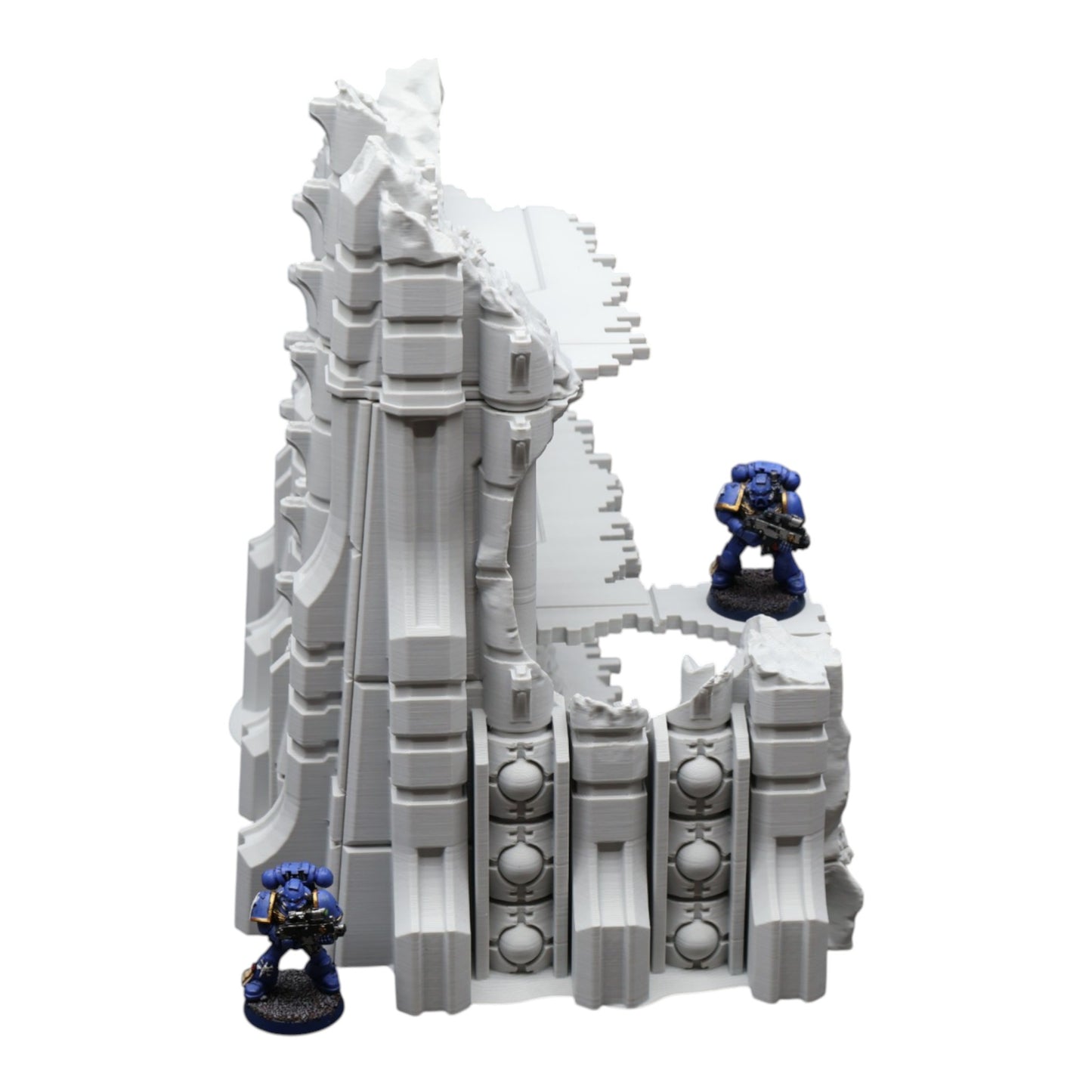 Wargaming 28mm scatter terrain scenery showing 3D-printed item that is compatible with games such as Warhammer 40K, Star Wars Legions, D+D, Dungeons and Dragons, Sci-Fi, Fantasy and other miniature tabletop games. Brand Jawar3d found at www.jawar3d.co.uk.