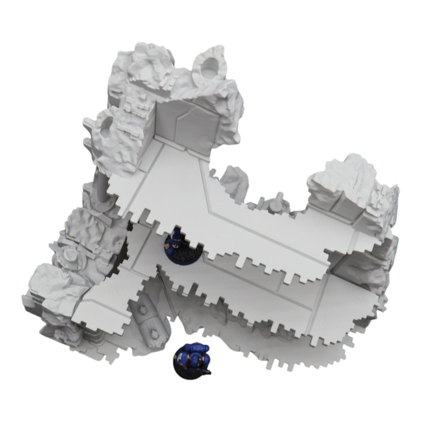 Wargaming 28mm scatter terrain scenery showing 3D-printed item that is compatible with games such as Warhammer 40K, Star Wars Legions, D+D, Dungeons and Dragons, Sci-Fi, Fantasy and other miniature tabletop games. Brand Jawar3d found at www.jawar3d.co.uk.