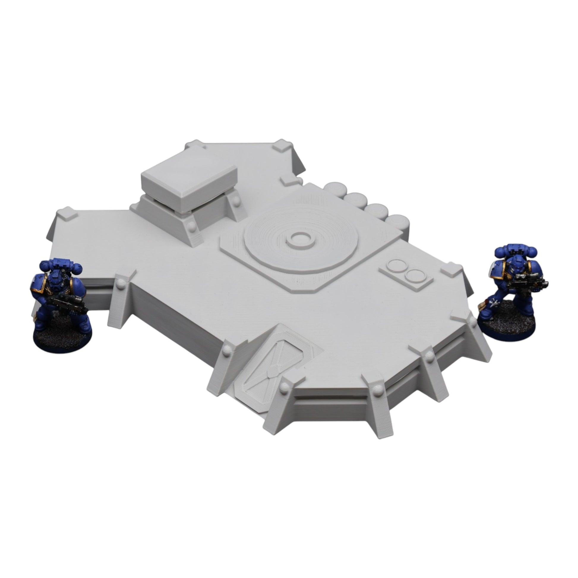 Wargaming 28mm scatter terrain scenery showing 3D-printed item that is compatible with games such as Warhammer 40K, Star Wars Legions, D+D, Dungeons and Dragons, Sci-Fi, Fantasy and other miniature tabletop games. Brand Jawar3d found at www.jawar3d.co.uk.