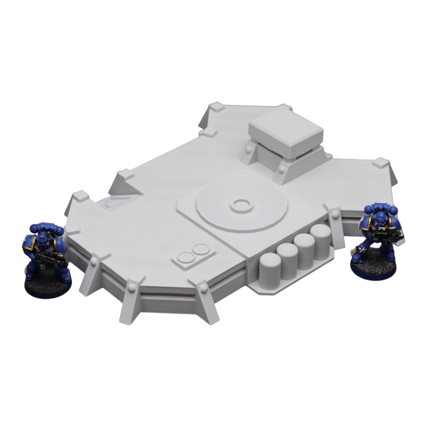Wargaming 28mm scatter terrain scenery showing 3D-printed item that is compatible with games such as Warhammer 40K, Star Wars Legions, D+D, Dungeons and Dragons, Sci-Fi, Fantasy and other miniature tabletop games. Brand Jawar3d found at www.jawar3d.co.uk.