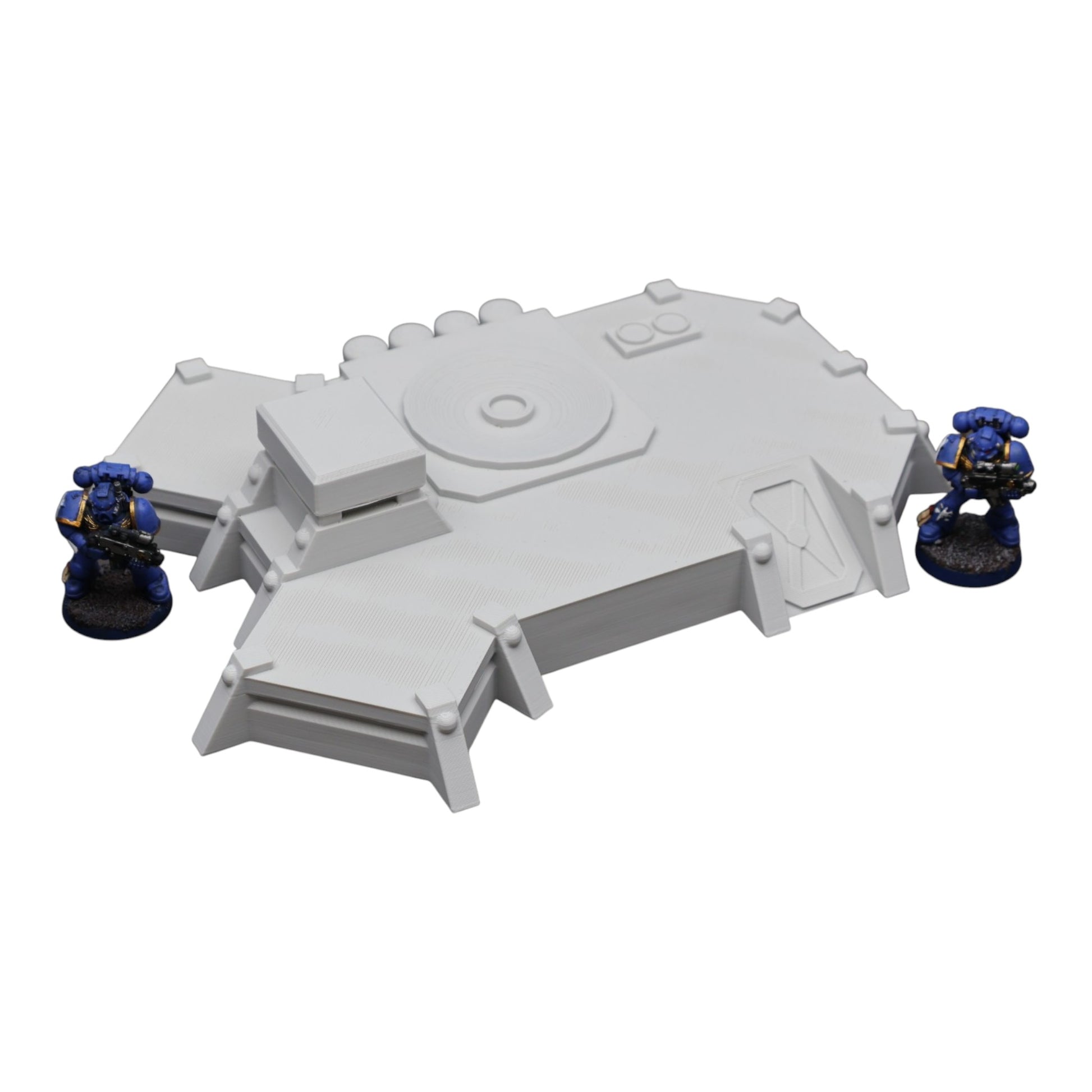 Wargaming 28mm scatter terrain scenery showing 3D-printed item that is compatible with games such as Warhammer 40K, Star Wars Legions, D+D, Dungeons and Dragons, Sci-Fi, Fantasy and other miniature tabletop games. Brand Jawar3d found at www.jawar3d.co.uk.