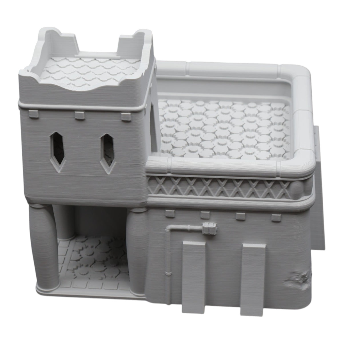 Wargaming 28mm scatter terrain scenery showing 3D-printed item that is compatible with games such as Warhammer 40K, Star Wars Legions, D+D, Dungeons and Dragons, Sci-Fi, Fantasy and other miniature tabletop games. Brand Jawar3d found at www.jawar3d.co.uk.