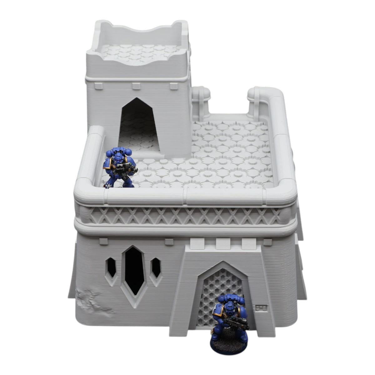 Wargaming 28mm scatter terrain scenery showing 3D-printed item that is compatible with games such as Warhammer 40K, Star Wars Legions, D+D, Dungeons and Dragons, Sci-Fi, Fantasy and other miniature tabletop games. Brand Jawar3d found at www.jawar3d.co.uk.