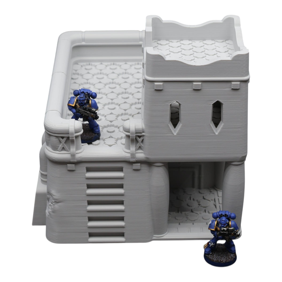 Wargaming 28mm scatter terrain scenery showing 3D-printed item that is compatible with games such as Warhammer 40K, Star Wars Legions, D+D, Dungeons and Dragons, Sci-Fi, Fantasy and other miniature tabletop games. Brand Jawar3d found at www.jawar3d.co.uk.