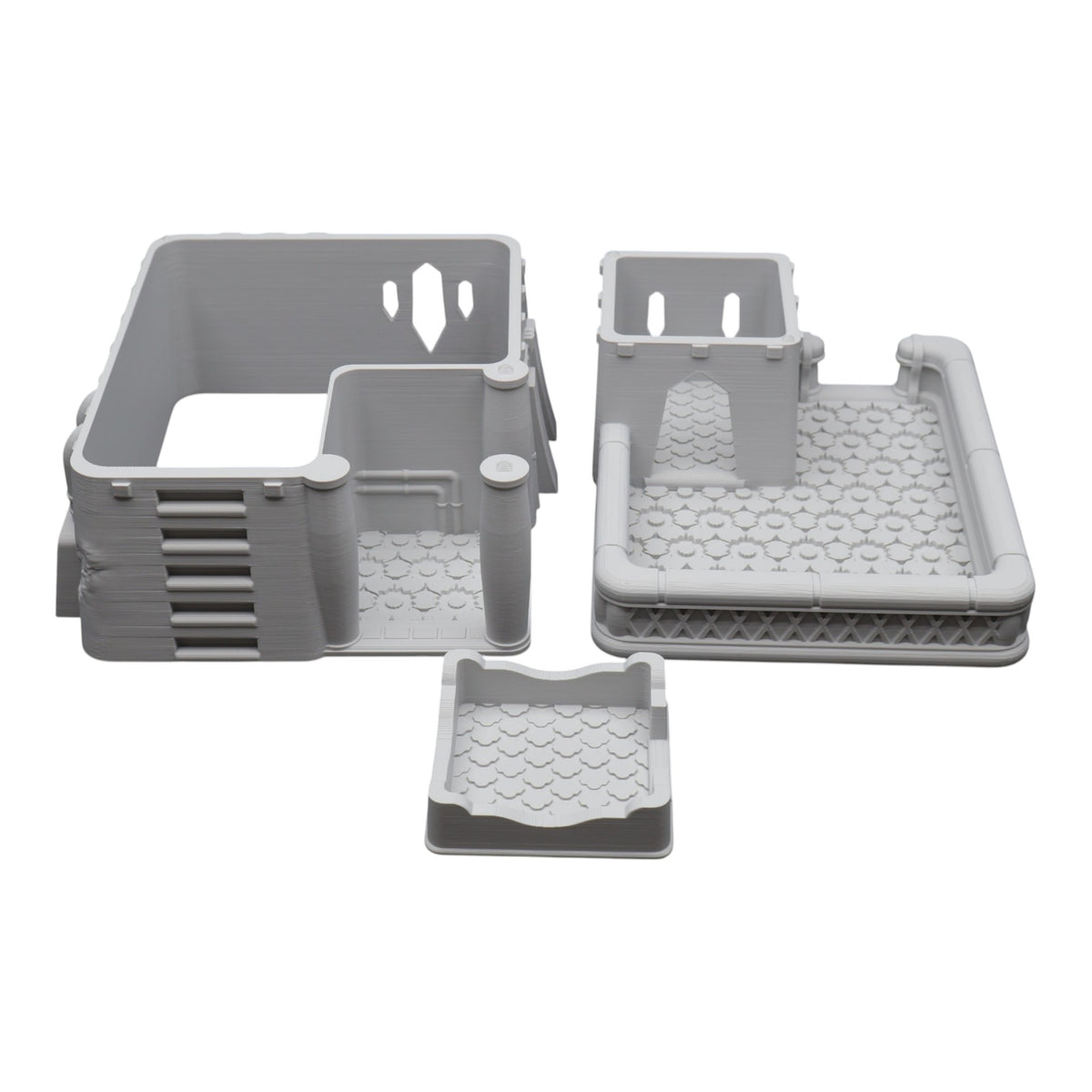 Wargaming 28mm scatter terrain scenery showing 3D-printed item that is compatible with games such as Warhammer 40K, Star Wars Legions, D+D, Dungeons and Dragons, Sci-Fi, Fantasy and other miniature tabletop games. Brand Jawar3d found at www.jawar3d.co.uk.