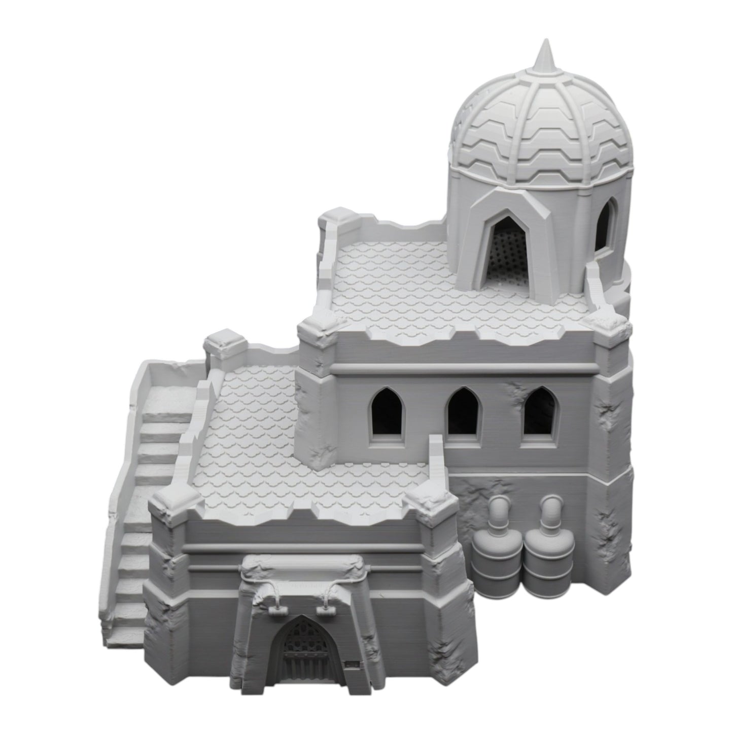 Wargaming 28mm scatter terrain scenery showing 3D-printed item that is compatible with games such as Warhammer 40K, Star Wars Legions, D+D, Dungeons and Dragons, Sci-Fi, Fantasy and other miniature tabletop games. Brand Jawar3d found at www.jawar3d.co.uk.