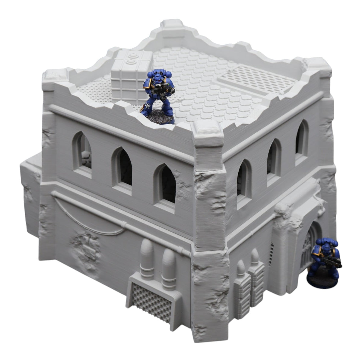 Wargaming 28mm scatter terrain scenery showing 3D-printed item that is compatible with games such as Warhammer 40K, Star Wars Legions, D+D, Dungeons and Dragons, Sci-Fi, Fantasy and other miniature tabletop games. Brand Jawar3d found at www.jawar3d.co.uk.