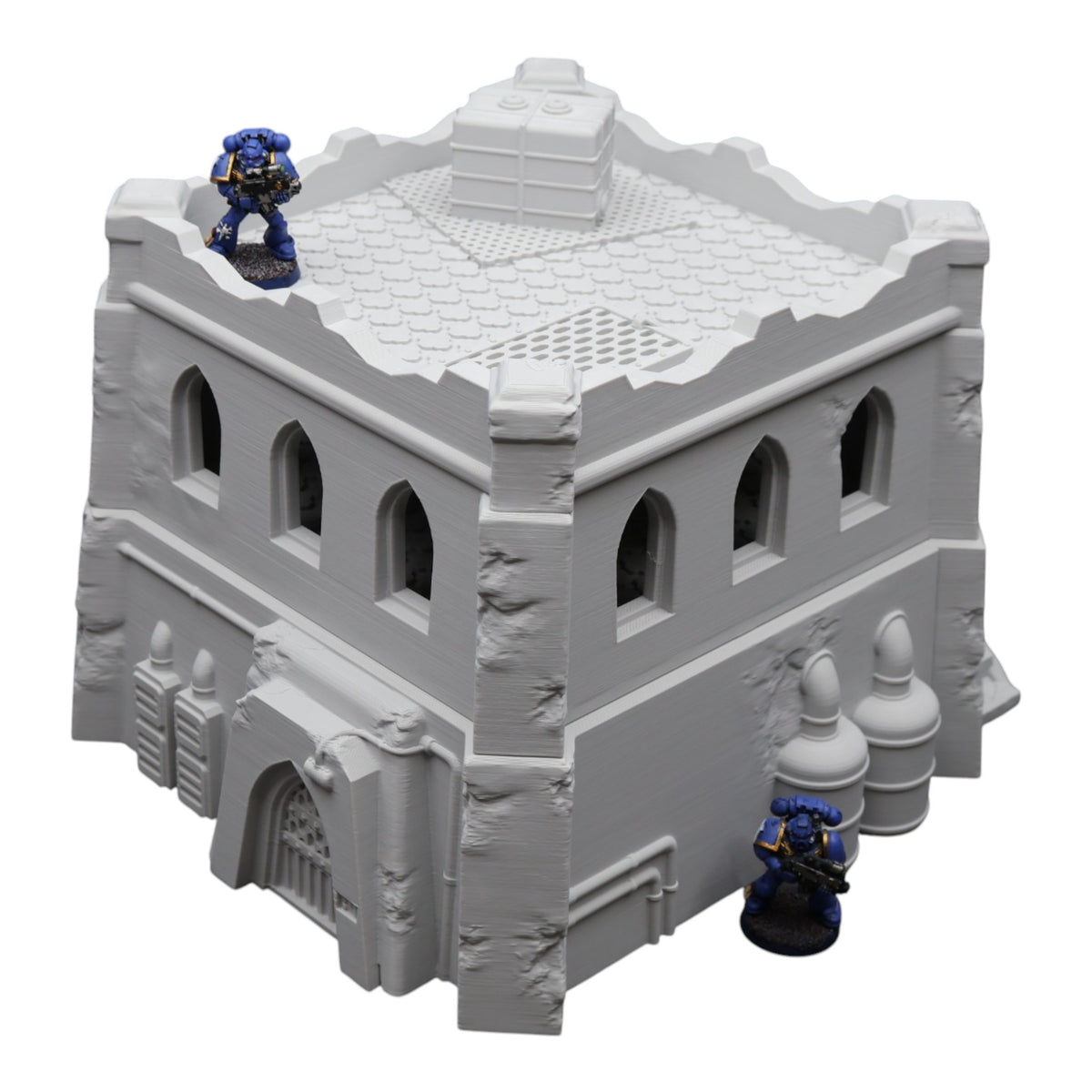 Wargaming 28mm scatter terrain scenery showing 3D-printed item that is compatible with games such as Warhammer 40K, Star Wars Legions, D+D, Dungeons and Dragons, Sci-Fi, Fantasy and other miniature tabletop games. Brand Jawar3d found at www.jawar3d.co.uk.