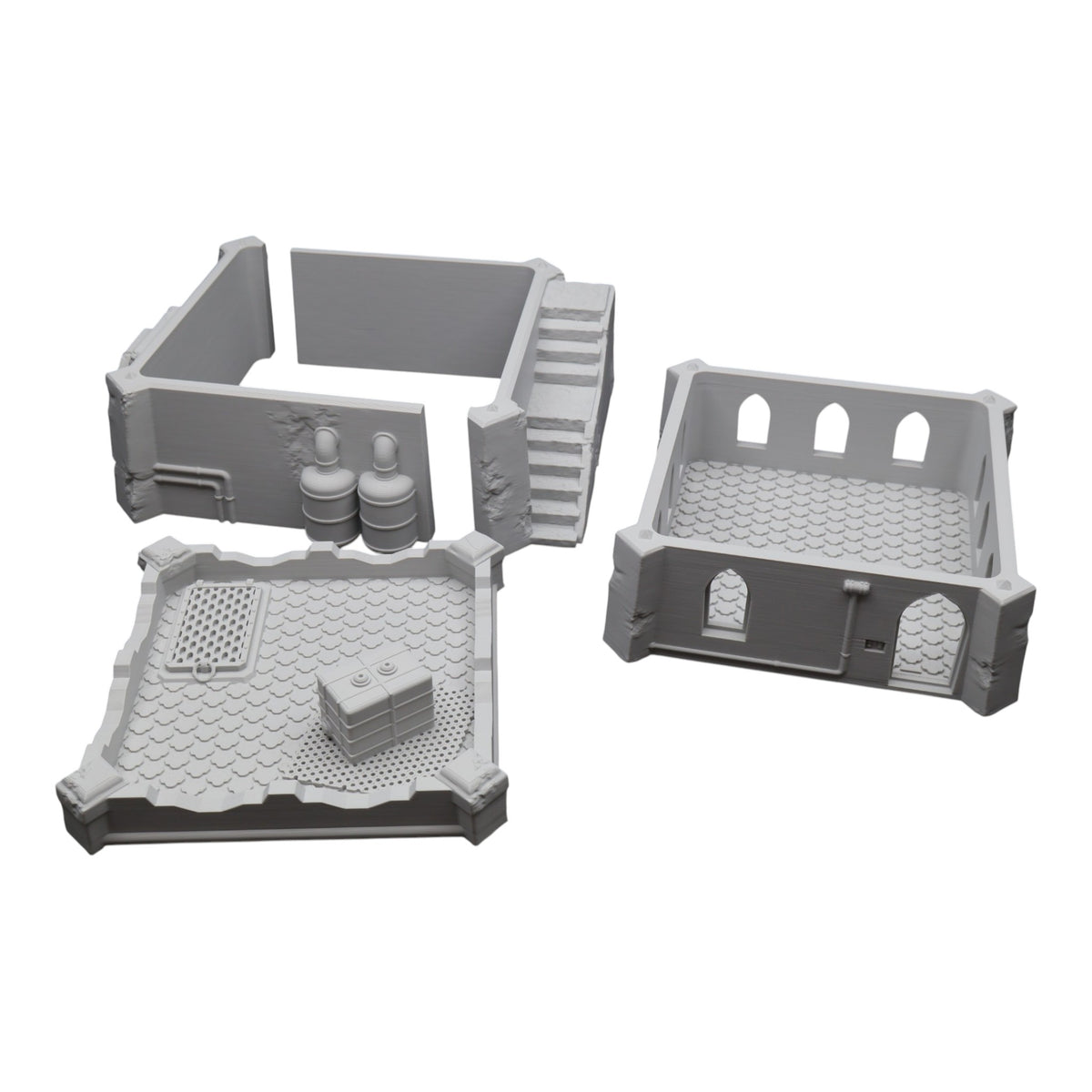 Wargaming 28mm scatter terrain scenery showing 3D-printed item that is compatible with games such as Warhammer 40K, Star Wars Legions, D+D, Dungeons and Dragons, Sci-Fi, Fantasy and other miniature tabletop games. Brand Jawar3d found at www.jawar3d.co.uk.