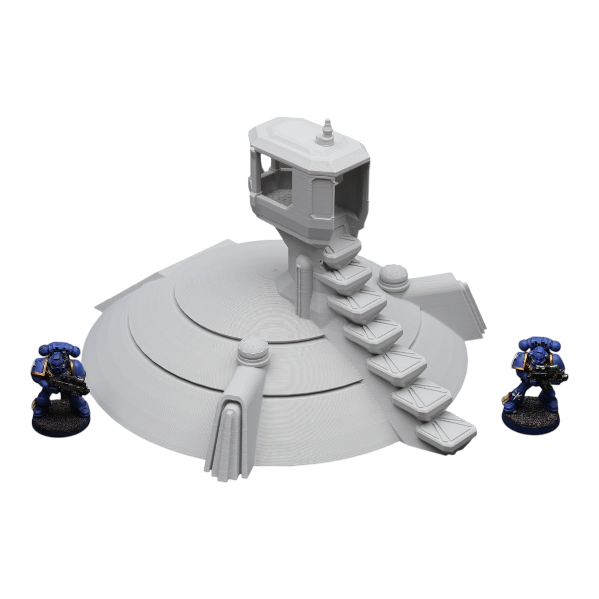 Wargaming 28mm scatter terrain scenery showing 3D-printed item that is compatible with games such as Warhammer 40K, Star Wars Legions, D+D, Dungeons and Dragons, Sci-Fi, Fantasy and other miniature tabletop games. Brand Jawar3d found at www.jawar3d.co.uk.