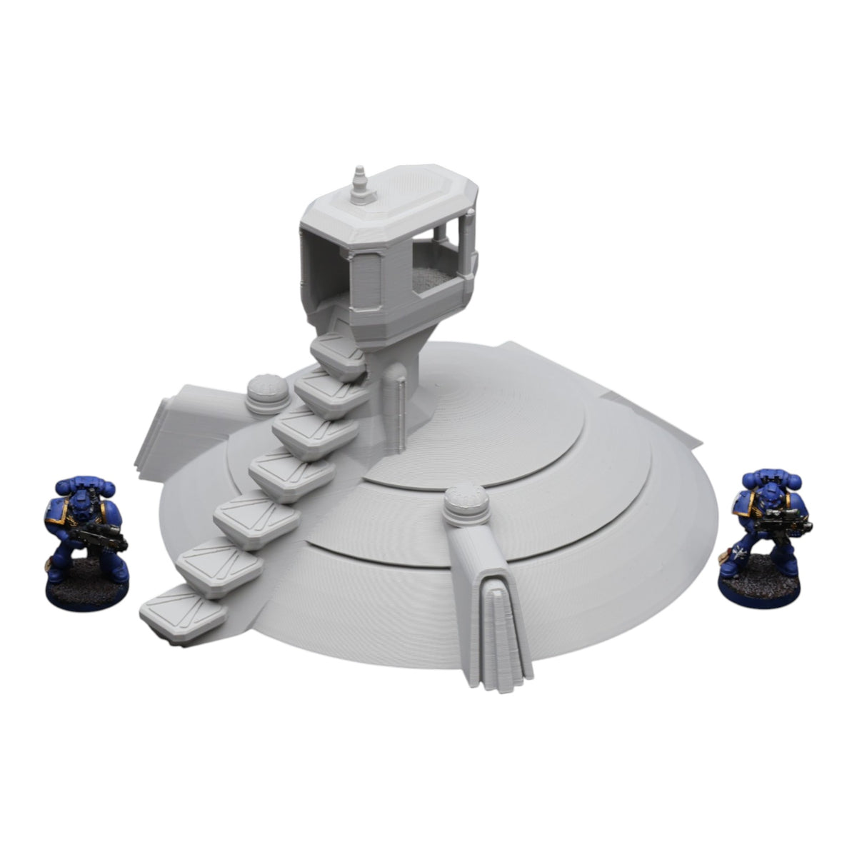 Wargaming 28mm scatter terrain scenery showing 3D-printed item that is compatible with games such as Warhammer 40K, Star Wars Legions, D+D, Dungeons and Dragons, Sci-Fi, Fantasy and other miniature tabletop games. Brand Jawar3d found at www.jawar3d.co.uk.