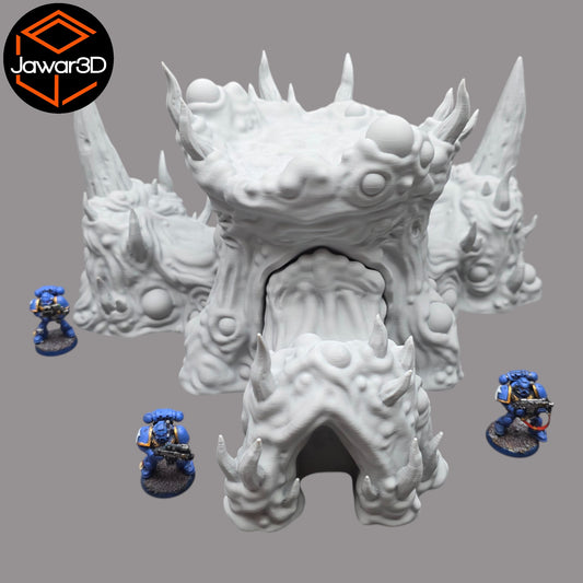 Wargaming 28mm scatter terrain scenery showing 3D-printed item that is compatible with games such as Warhammer 40K, Star Wars Legions, D+D, Dungeons and Dragons, Sci-Fi, Fantasy and other miniature tabletop games. Brand Jawar3d found at www.jawar3d.co.uk.