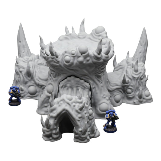 Wargaming 28mm scatter terrain scenery showing 3D-printed item that is compatible with games such as Warhammer 40K, Star Wars Legions, D+D, Dungeons and Dragons, Sci-Fi, Fantasy and other miniature tabletop games. Brand Jawar3d found at www.jawar3d.co.uk.