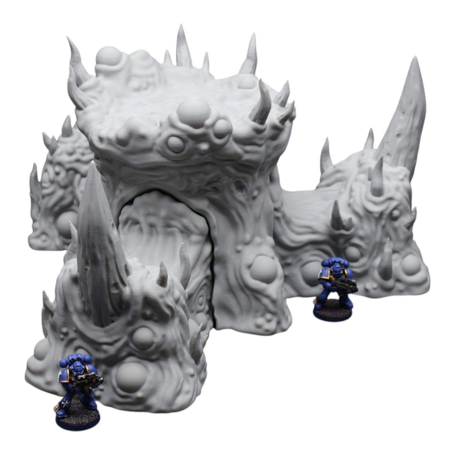 Wargaming 28mm scatter terrain scenery showing 3D-printed item that is compatible with games such as Warhammer 40K, Star Wars Legions, D+D, Dungeons and Dragons, Sci-Fi, Fantasy and other miniature tabletop games. Brand Jawar3d found at www.jawar3d.co.uk.