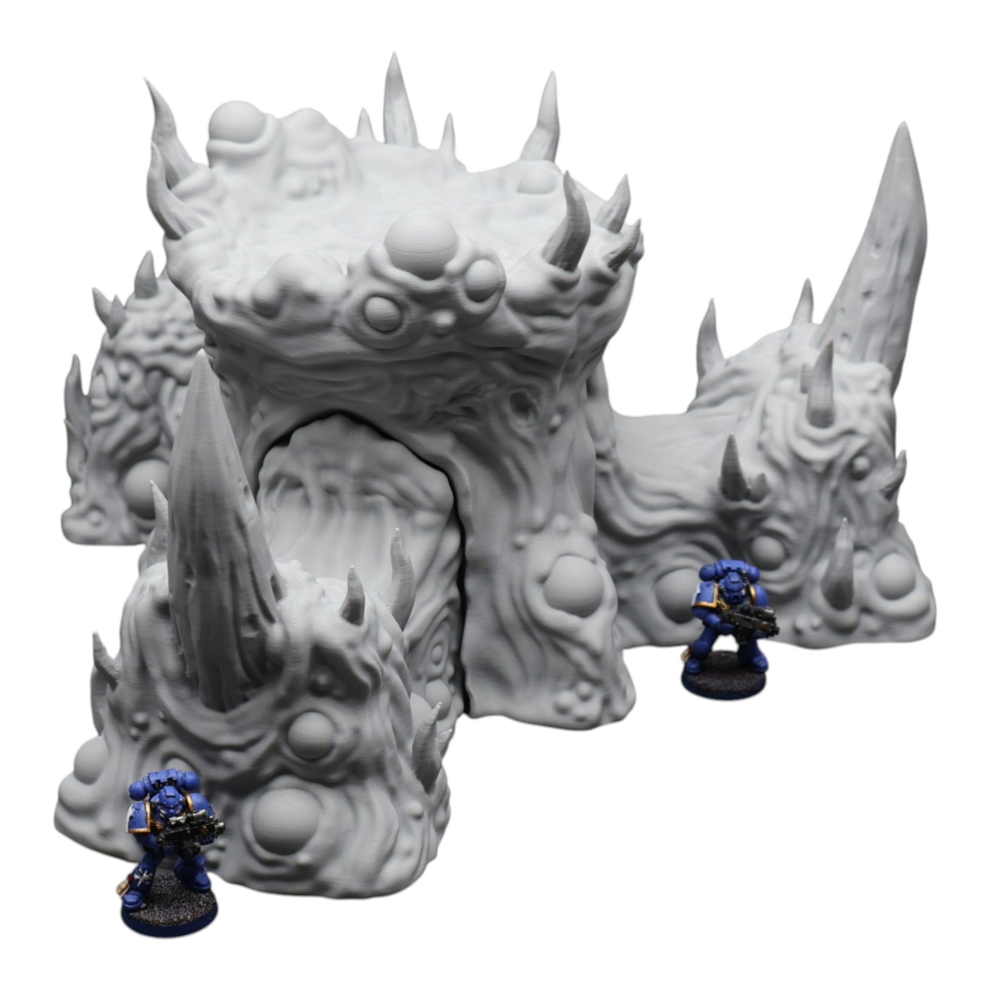 Wargaming 28mm scatter terrain scenery showing 3D-printed item that is compatible with games such as Warhammer 40K, Star Wars Legions, D+D, Dungeons and Dragons, Sci-Fi, Fantasy and other miniature tabletop games. Brand Jawar3d found at www.jawar3d.co.uk.