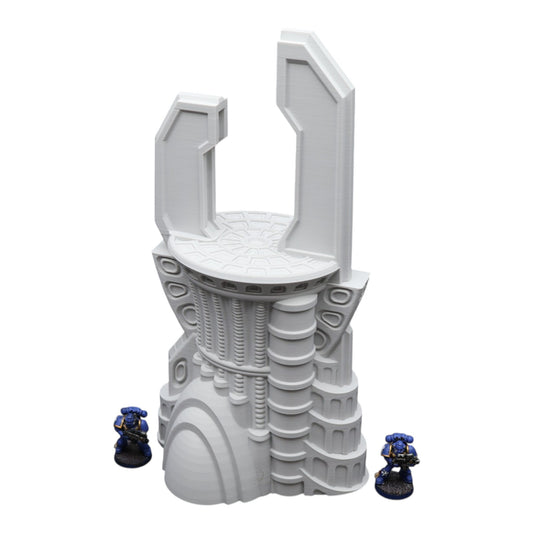 Wargaming 28mm scatter terrain scenery showing 3D-printed item that is compatible with games such as Warhammer 40K, Star Wars Legions, D+D, Dungeons and Dragons, Sci-Fi, Fantasy and other miniature tabletop games. Brand Jawar3d found at www.jawar3d.co.uk.
