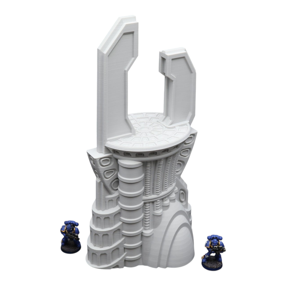 Wargaming 28mm scatter terrain scenery showing 3D-printed item that is compatible with games such as Warhammer 40K, Star Wars Legions, D+D, Dungeons and Dragons, Sci-Fi, Fantasy and other miniature tabletop games. Brand Jawar3d found at www.jawar3d.co.uk.