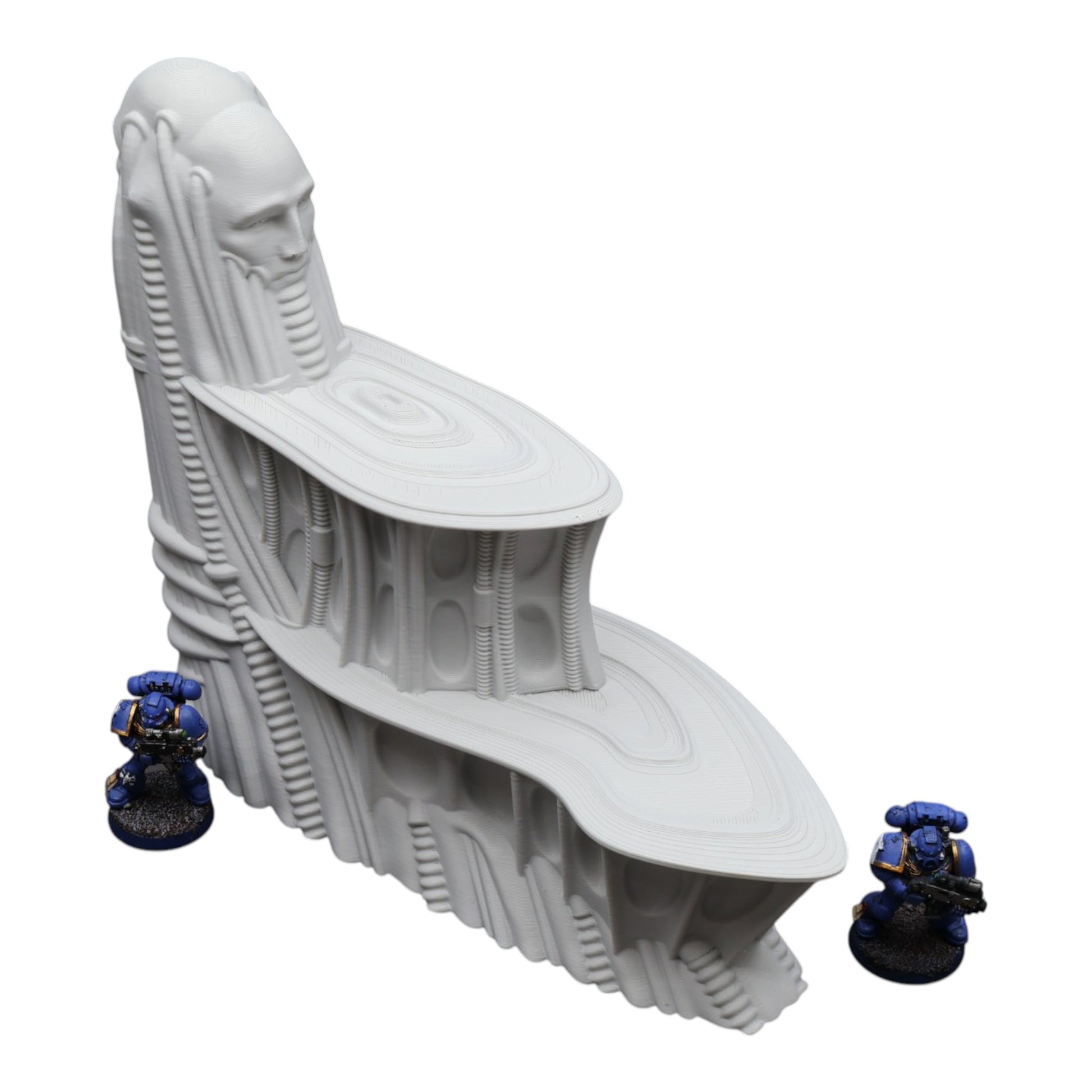 Wargaming 28mm scatter terrain scenery showing 3D-printed item that is compatible with games such as Warhammer 40K, Star Wars Legions, D+D, Dungeons and Dragons, Sci-Fi, Fantasy and other miniature tabletop games. Brand Jawar3d found at www.jawar3d.co.uk.