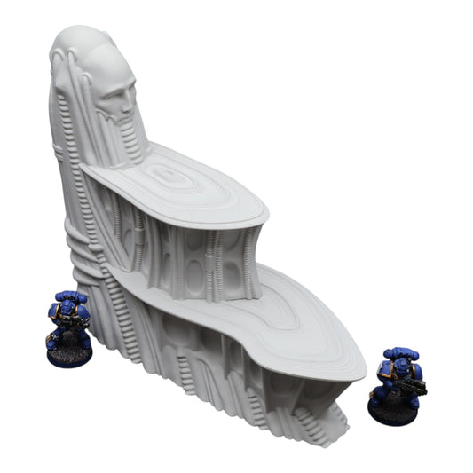 Wargaming 28mm scatter terrain scenery showing 3D-printed item that is compatible with games such as Warhammer 40K, Star Wars Legions, D+D, Dungeons and Dragons, Sci-Fi, Fantasy and other miniature tabletop games. Brand Jawar3d found at www.jawar3d.co.uk.