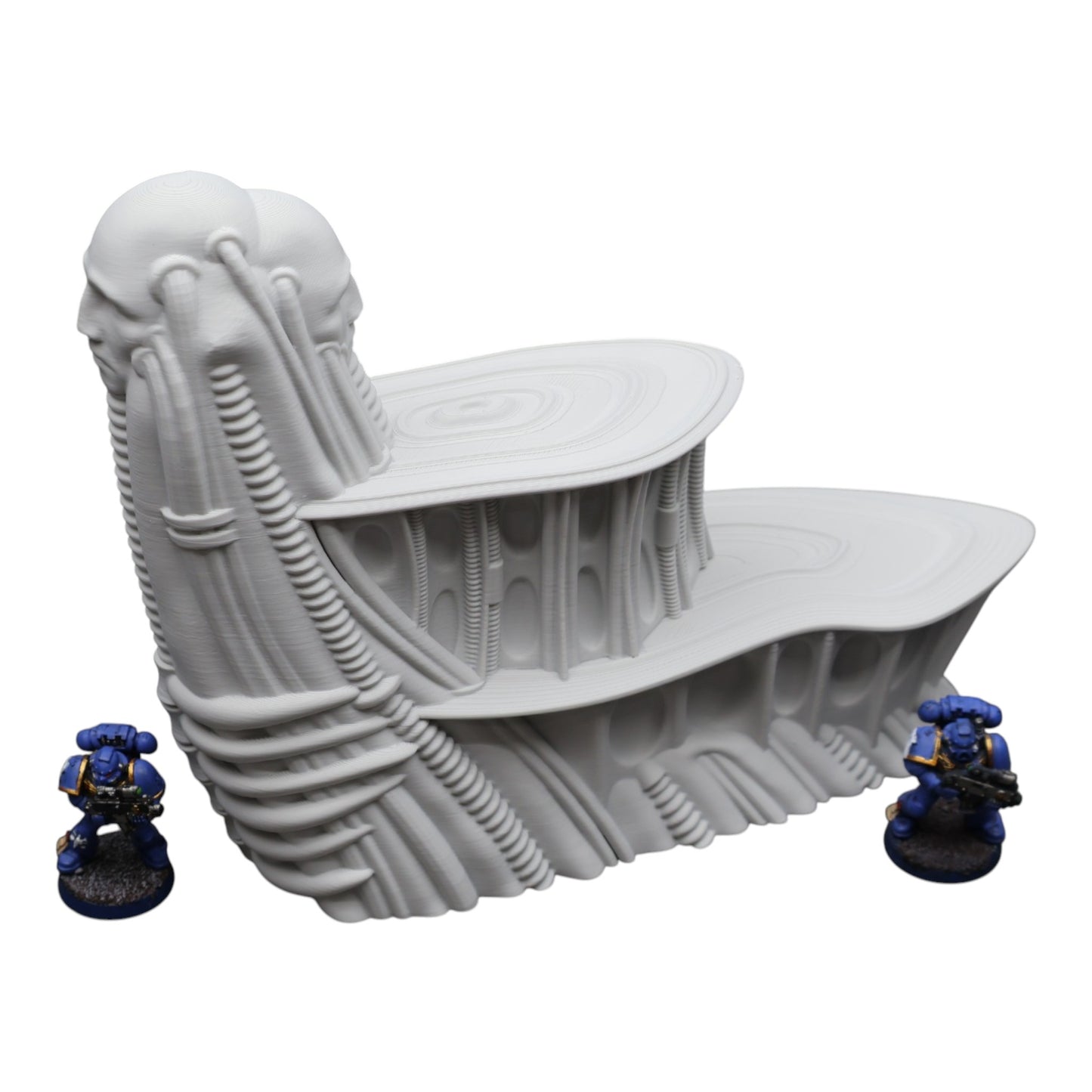 Wargaming 28mm scatter terrain scenery showing 3D-printed item that is compatible with games such as Warhammer 40K, Star Wars Legions, D+D, Dungeons and Dragons, Sci-Fi, Fantasy and other miniature tabletop games. Brand Jawar3d found at www.jawar3d.co.uk.