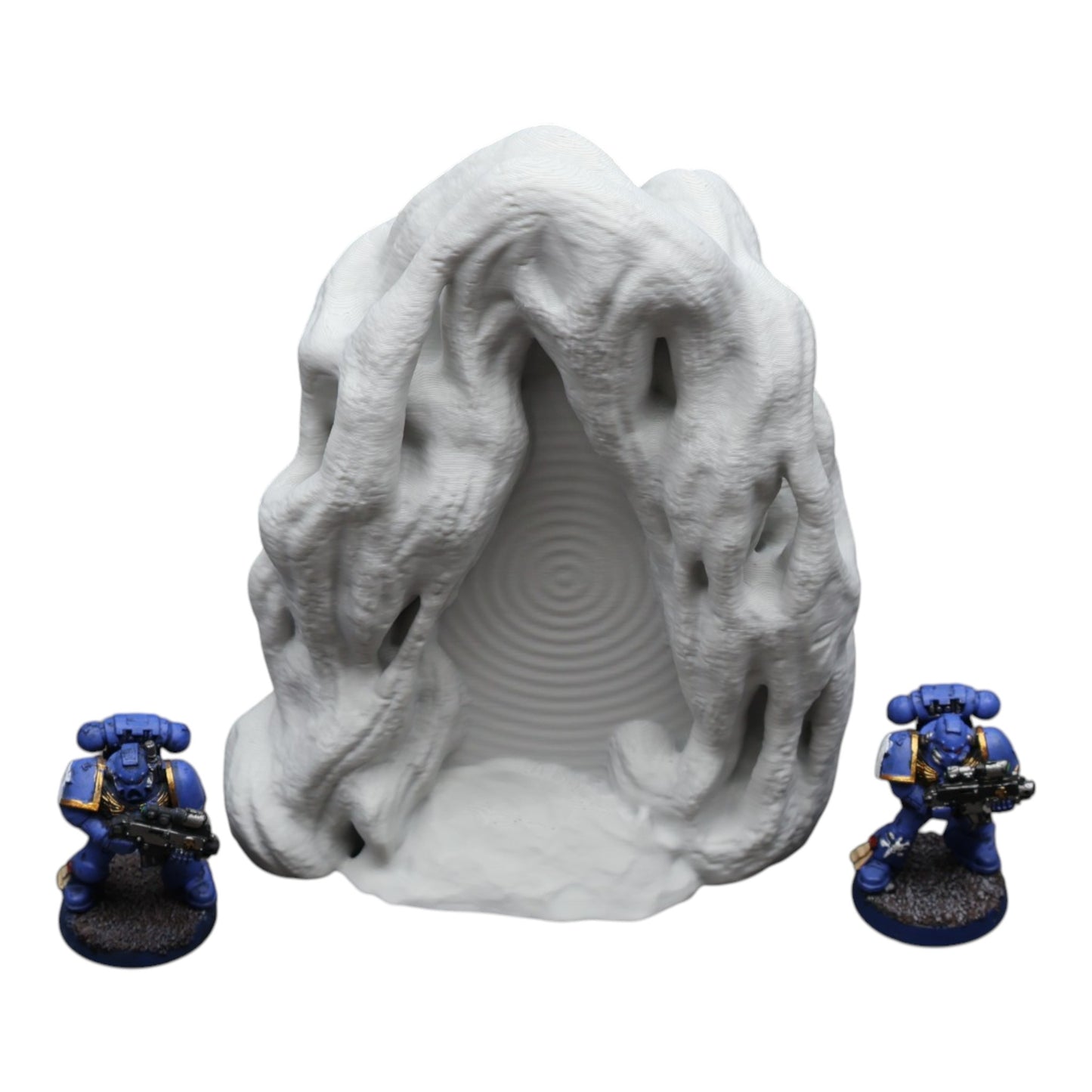Wargaming 28mm scatter terrain scenery showing 3D-printed item that is compatible with games such as Warhammer 40K, Star Wars Legions, D+D, Dungeons and Dragons, Sci-Fi, Fantasy and other miniature tabletop games. Brand Jawar3d found at www.jawar3d.co.uk.