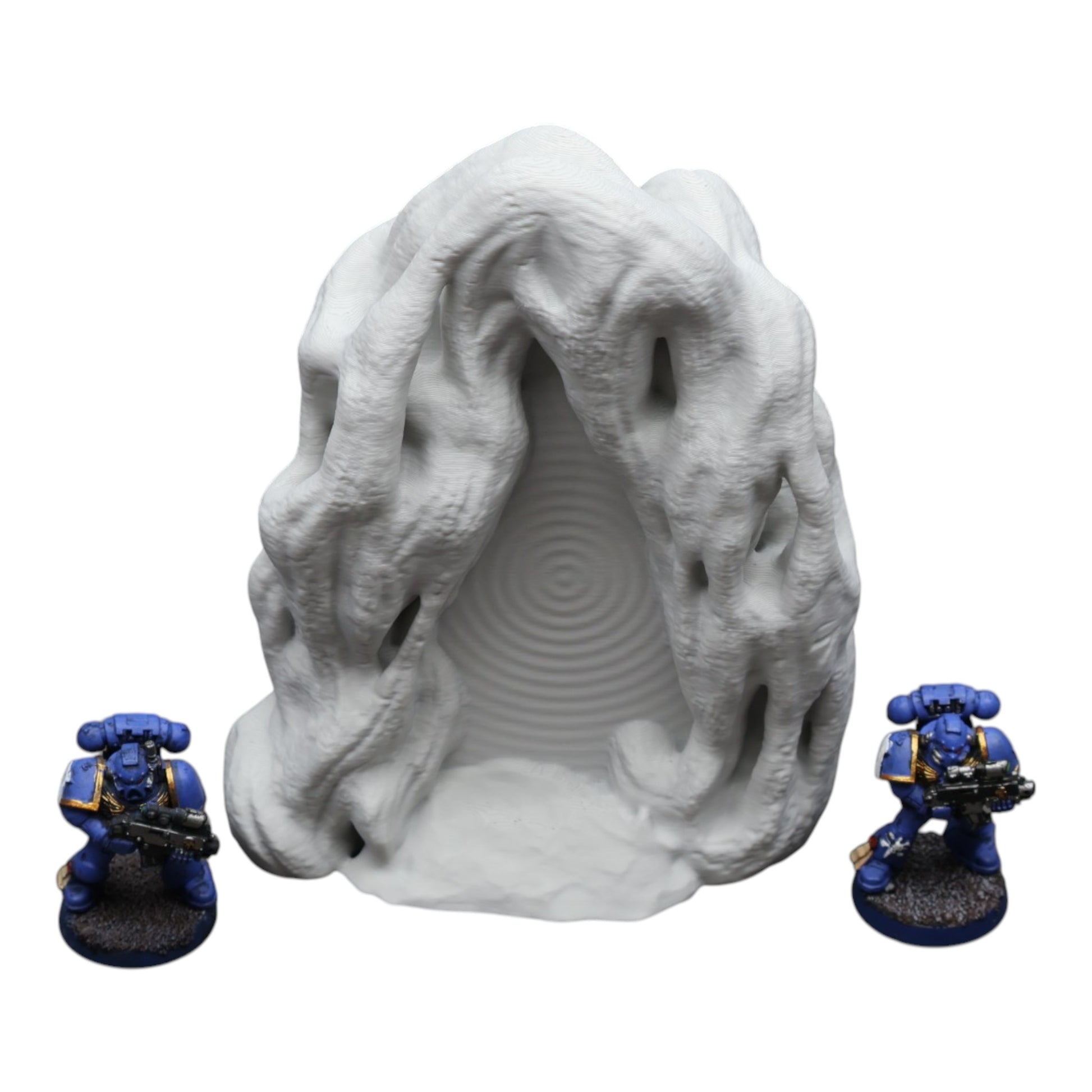 Wargaming 28mm scatter terrain scenery showing 3D-printed item that is compatible with games such as Warhammer 40K, Star Wars Legions, D+D, Dungeons and Dragons, Sci-Fi, Fantasy and other miniature tabletop games. Brand Jawar3d found at www.jawar3d.co.uk.