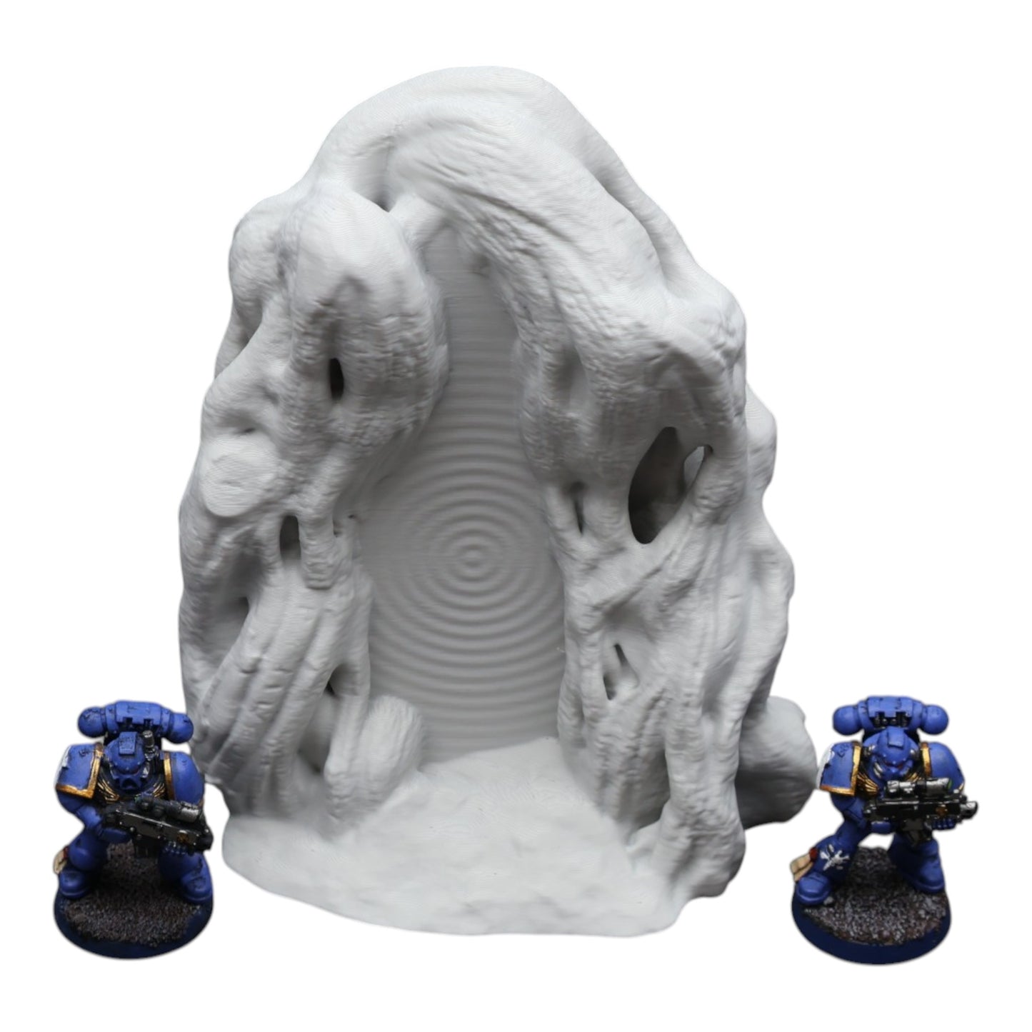 Wargaming 28mm scatter terrain scenery showing 3D-printed item that is compatible with games such as Warhammer 40K, Star Wars Legions, D+D, Dungeons and Dragons, Sci-Fi, Fantasy and other miniature tabletop games. Brand Jawar3d found at www.jawar3d.co.uk.
