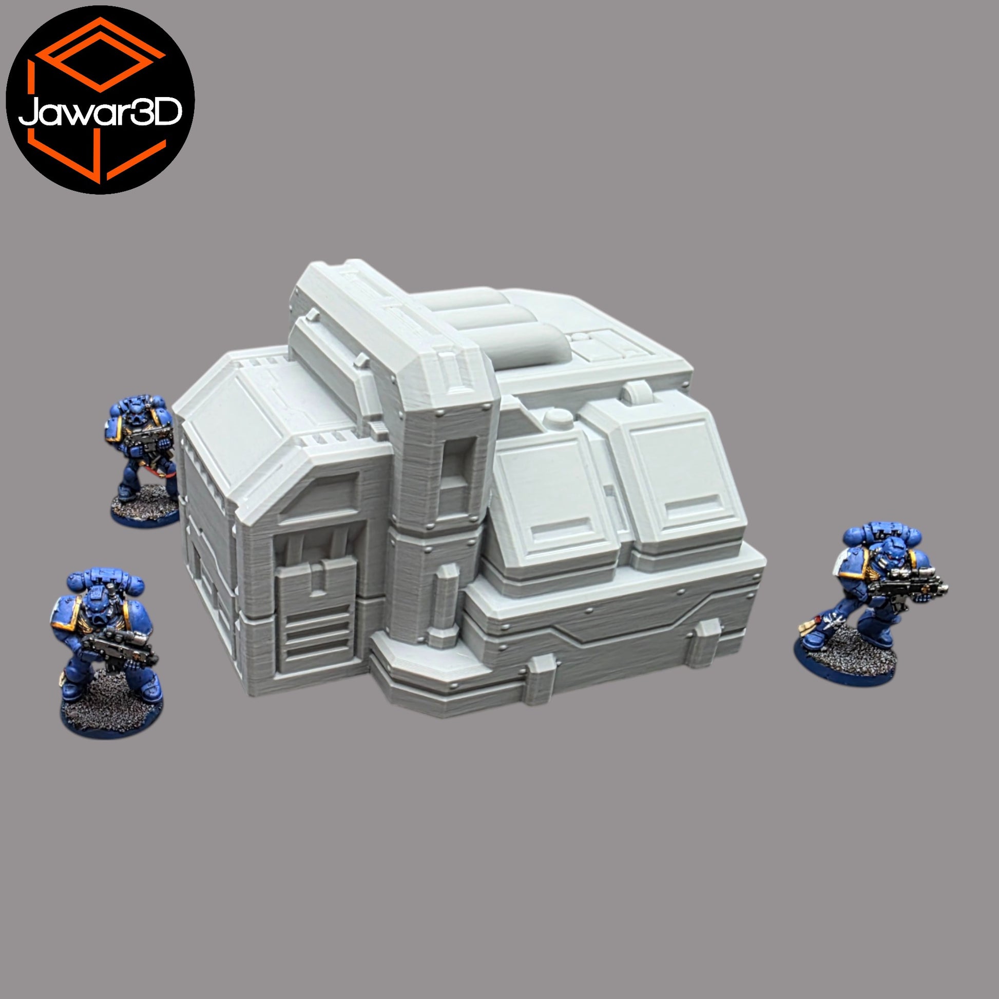 Wargaming 28mm scatter terrain scenery showing 3D-printed item that is compatible with games such as Warhammer 40K, Star Wars Legions, D+D, Dungeons and Dragons, Sci-Fi, Fantasy and other miniature tabletop games. Brand Jawar3d found at www.jawar3d.co.uk.