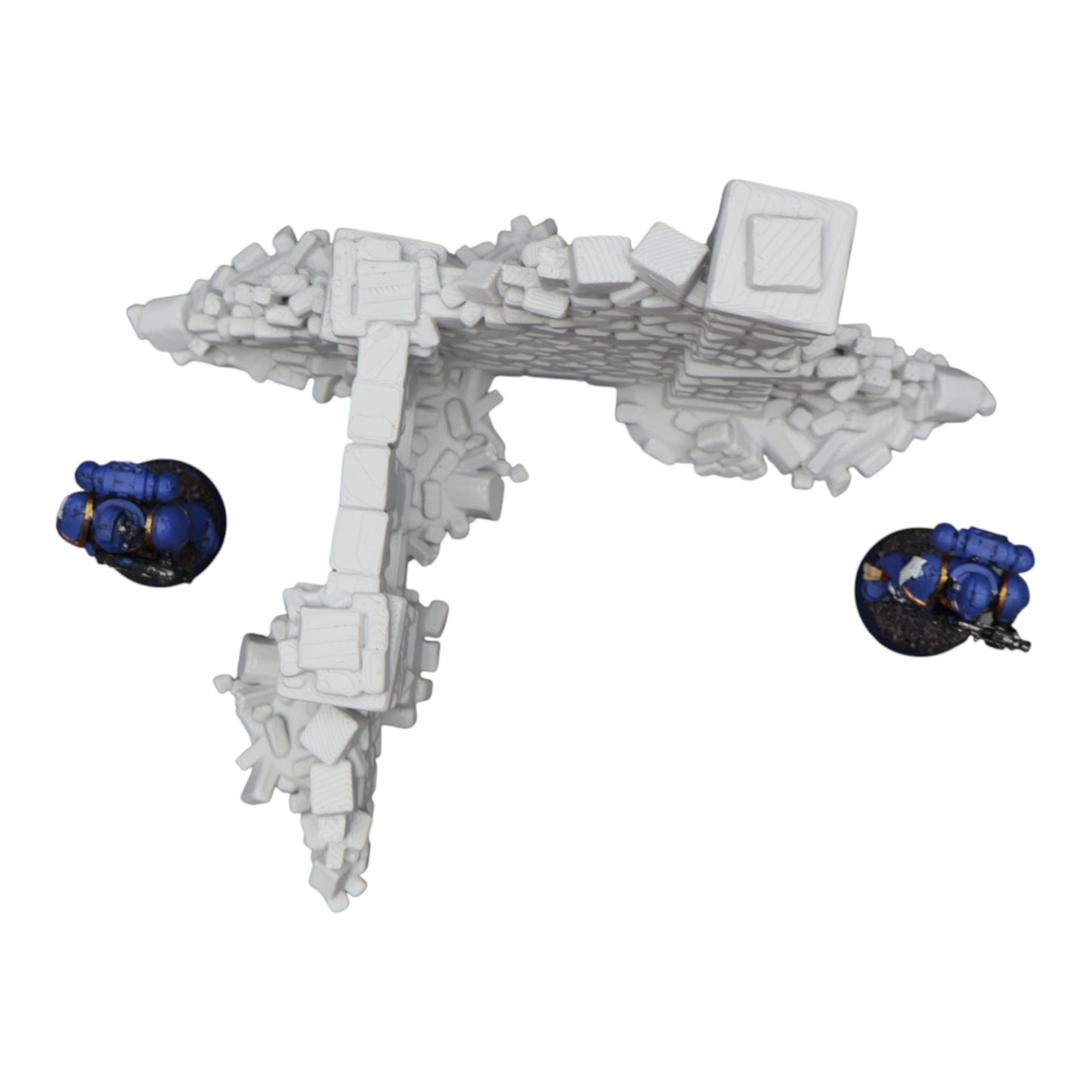 Wargaming 28mm scatter terrain scenery showing 3D-printed item that is compatible with games such as Warhammer 40K, Star Wars Legions, D+D, Dungeons and Dragons, Sci-Fi, Fantasy and other miniature tabletop games. Brand Jawar3d found at www.jawar3d.co.uk.