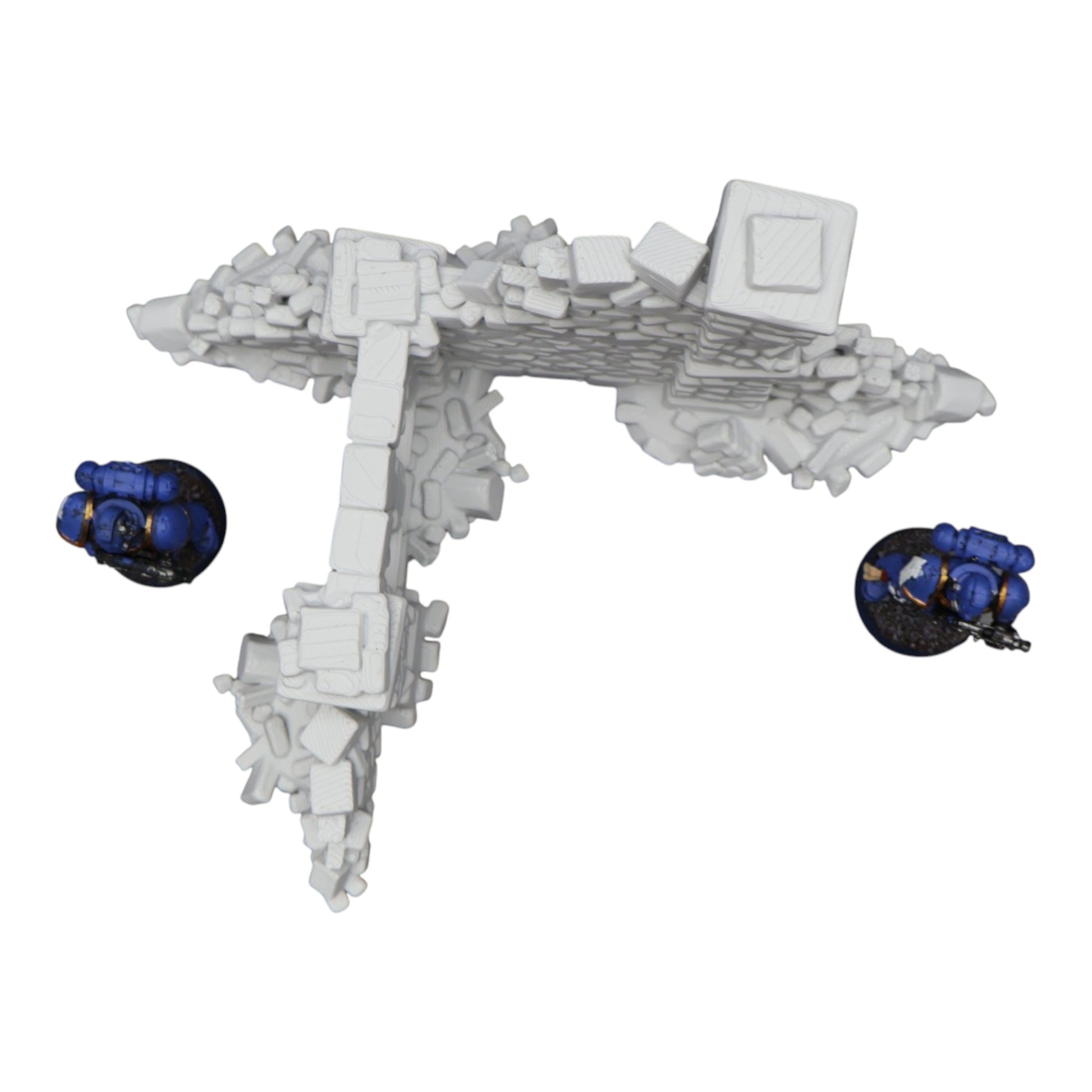 Wargaming 28mm scatter terrain scenery showing 3D-printed item that is compatible with games such as Warhammer 40K, Star Wars Legions, D+D, Dungeons and Dragons, Sci-Fi, Fantasy and other miniature tabletop games. Brand Jawar3d found at www.jawar3d.co.uk.