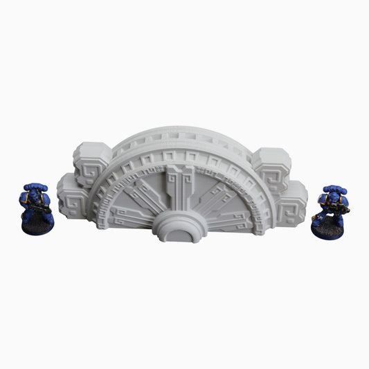 Wargaming 28mm scatter terrain scenery showing 3D-printed item that is compatible with games such as Warhammer 40K, Star Wars Legions, D+D, Dungeons and Dragons, Sci-Fi, Fantasy and other miniature tabletop games. Brand Jawar3d found at www.jawar3d.co.uk.