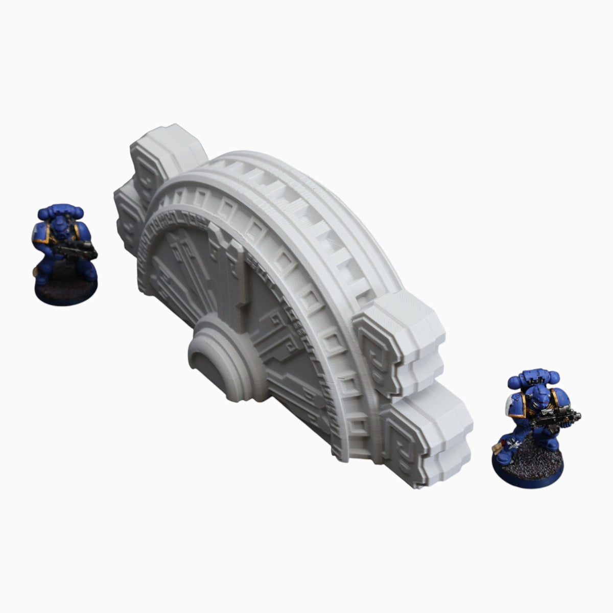 Wargaming 28mm scatter terrain scenery showing 3D-printed item that is compatible with games such as Warhammer 40K, Star Wars Legions, D+D, Dungeons and Dragons, Sci-Fi, Fantasy and other miniature tabletop games. Brand Jawar3d found at www.jawar3d.co.uk.