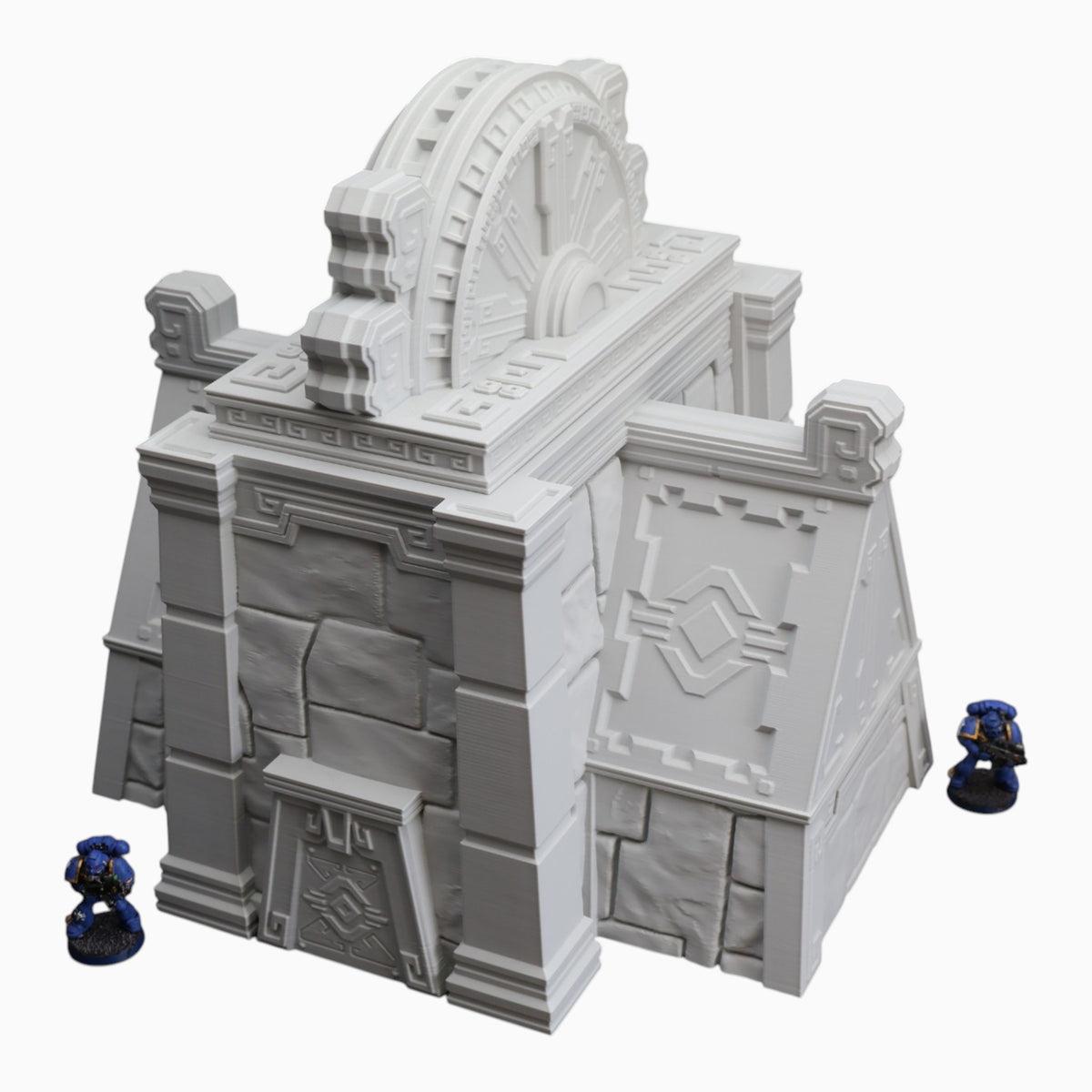 Wargaming 28mm scatter terrain scenery showing 3D-printed item that is compatible with games such as Warhammer 40K, Star Wars Legions, D+D, Dungeons and Dragons, Sci-Fi, Fantasy and other miniature tabletop games. Brand Jawar3d found at www.jawar3d.co.uk.