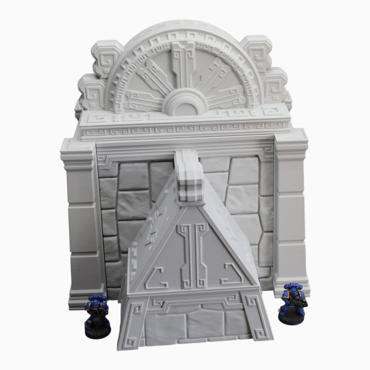 Wargaming 28mm scatter terrain scenery showing 3D-printed item that is compatible with games such as Warhammer 40K, Star Wars Legions, D+D, Dungeons and Dragons, Sci-Fi, Fantasy and other miniature tabletop games. Brand Jawar3d found at www.jawar3d.co.uk.