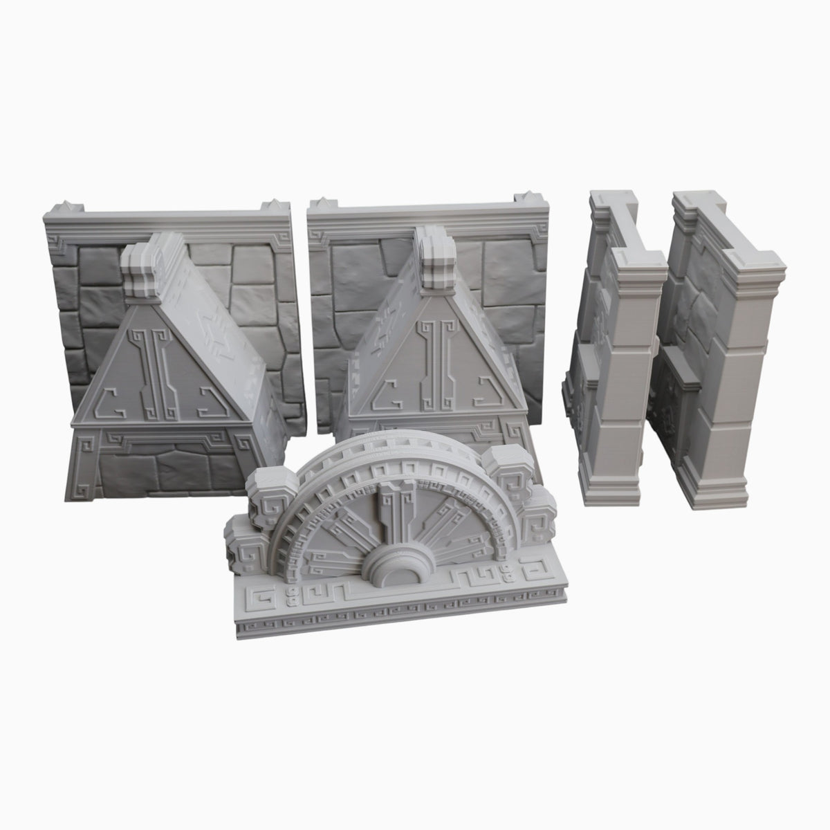 Wargaming 28mm scatter terrain scenery showing 3D-printed item that is compatible with games such as Warhammer 40K, Star Wars Legions, D+D, Dungeons and Dragons, Sci-Fi, Fantasy and other miniature tabletop games. Brand Jawar3d found at www.jawar3d.co.uk.