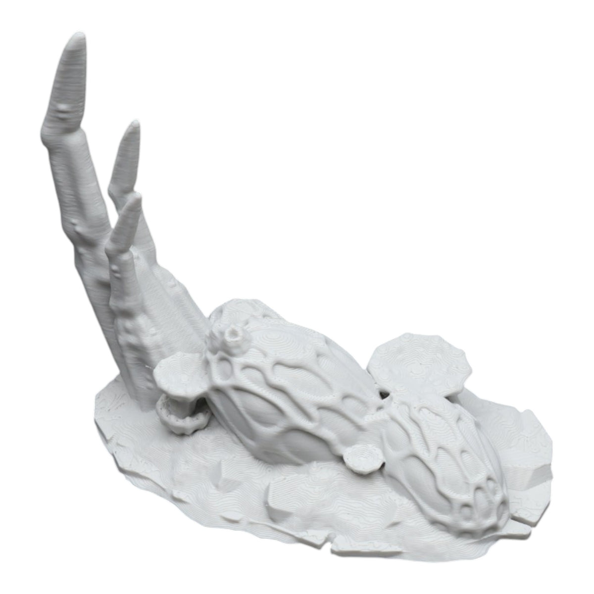 Wargaming 28mm scatter terrain scenery showing 3D-printed item that is compatible with games such as Warhammer 40K, Star Wars Legions, D+D, Dungeons and Dragons, Sci-Fi, Fantasy and other miniature tabletop games. Brand Jawar3d found at www.jawar3d.co.uk.