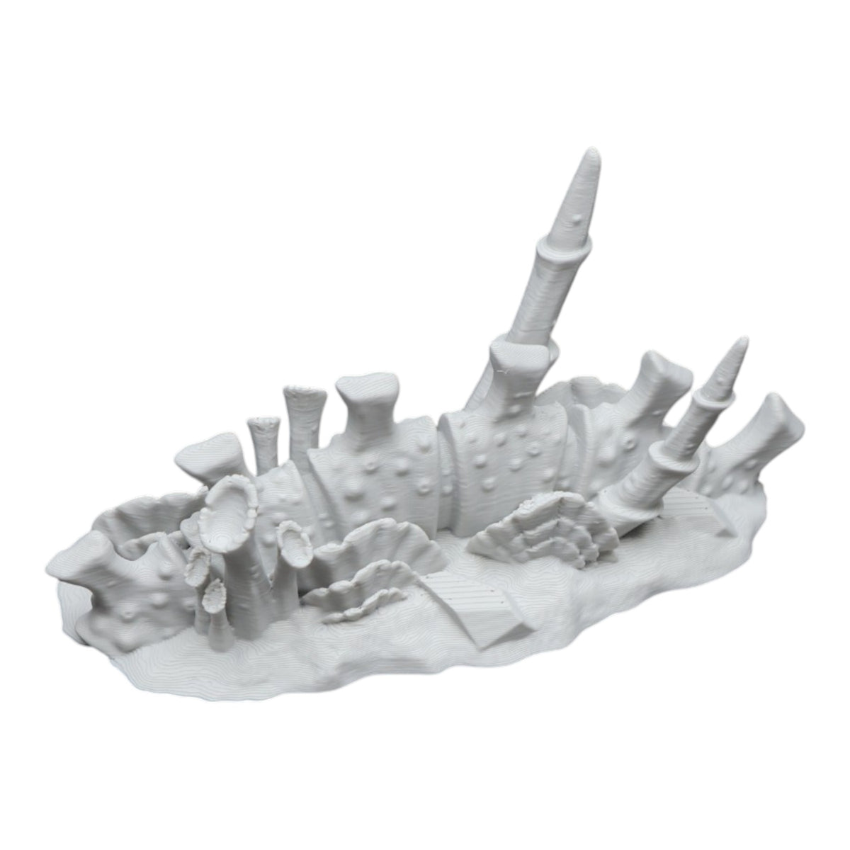 Wargaming 28mm scatter terrain scenery showing 3D-printed item that is compatible with games such as Warhammer 40K, Star Wars Legions, D+D, Dungeons and Dragons, Sci-Fi, Fantasy and other miniature tabletop games. Brand Jawar3d found at www.jawar3d.co.uk.