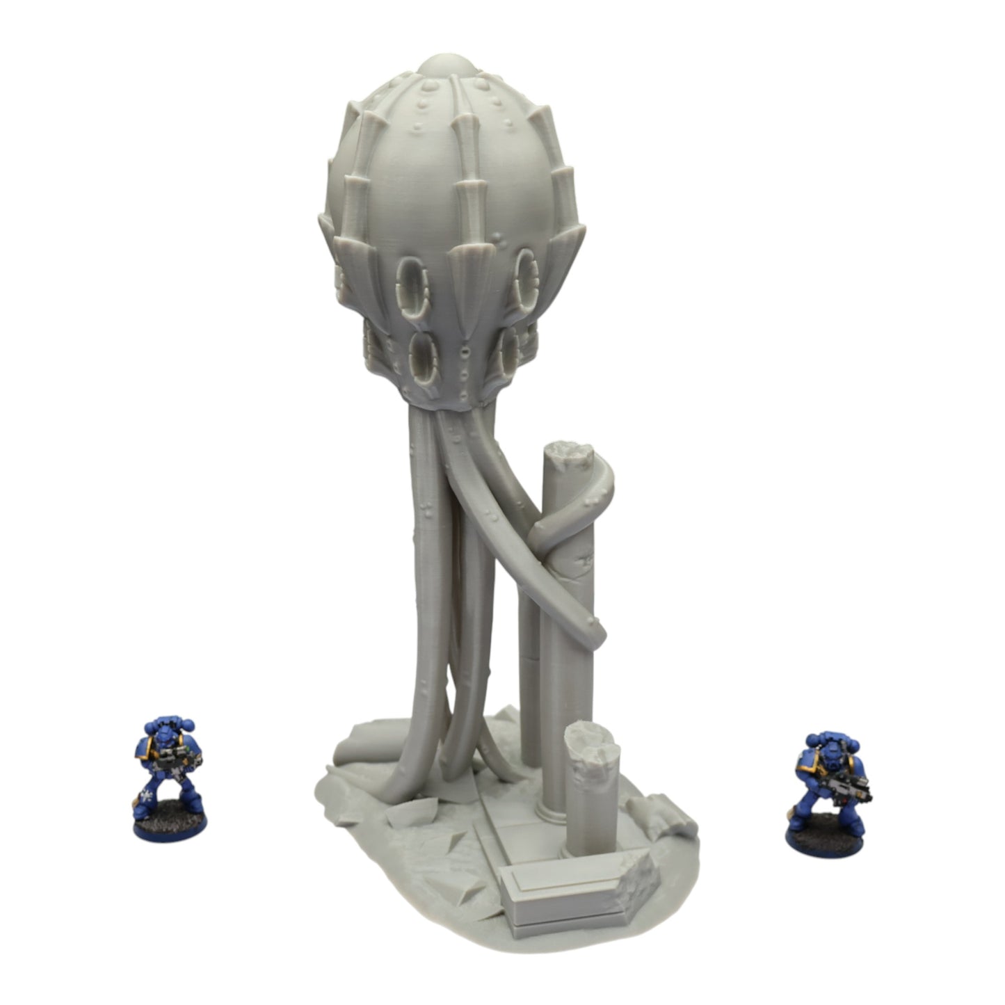Wargaming 28mm scatter terrain scenery showing 3D-printed item that is compatible with games such as Warhammer 40K, Star Wars Legions, D+D, Dungeons and Dragons, Sci-Fi, Fantasy and other miniature tabletop games. Brand Jawar3d found at www.jawar3d.co.uk.
