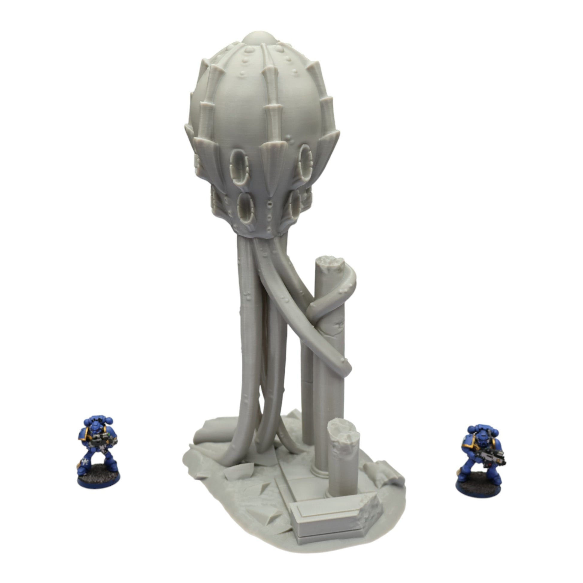 Wargaming 28mm scatter terrain scenery showing 3D-printed item that is compatible with games such as Warhammer 40K, Star Wars Legions, D+D, Dungeons and Dragons, Sci-Fi, Fantasy and other miniature tabletop games. Brand Jawar3d found at www.jawar3d.co.uk.