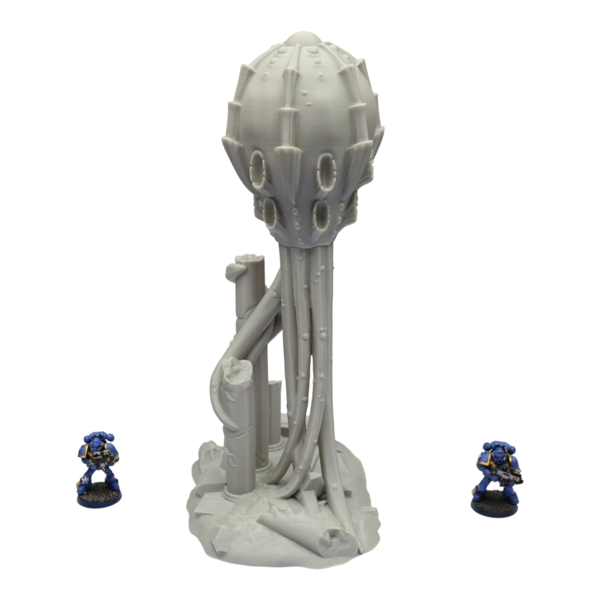 Wargaming 28mm scatter terrain scenery showing 3D-printed item that is compatible with games such as Warhammer 40K, Star Wars Legions, D+D, Dungeons and Dragons, Sci-Fi, Fantasy and other miniature tabletop games. Brand Jawar3d found at www.jawar3d.co.uk.