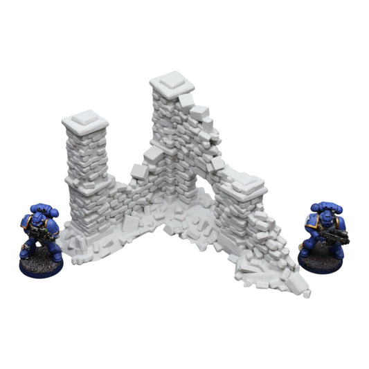 Wargaming 28mm scatter terrain scenery showing 3D-printed item that is compatible with games such as Warhammer 40K, Star Wars Legions, D+D, Dungeons and Dragons, Sci-Fi, Fantasy and other miniature tabletop games. Brand Jawar3d found at www.jawar3d.co.uk.