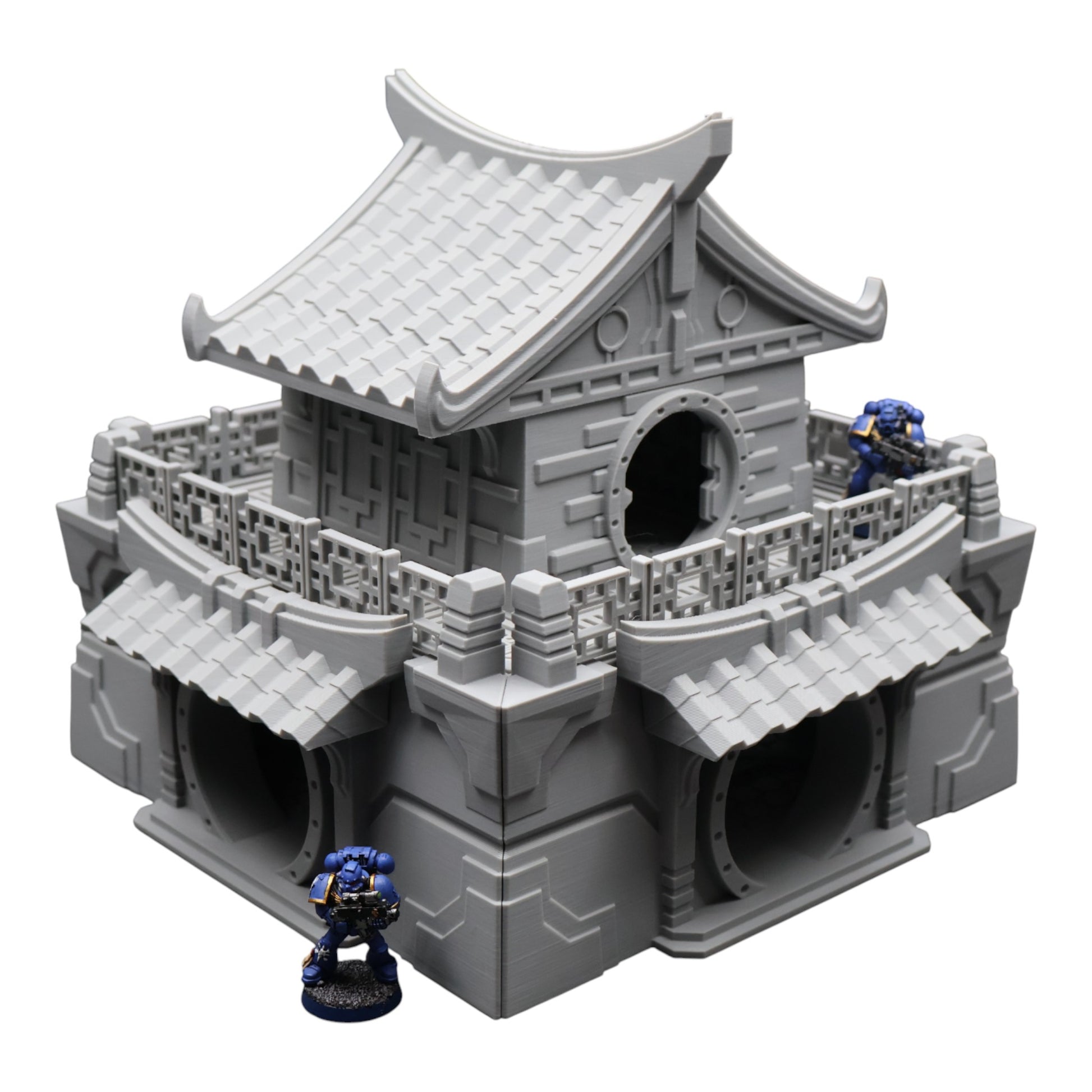 Wargaming 28mm scatter terrain scenery showing 3D-printed item that is compatible with games such as Warhammer 40K, Star Wars Legions, D+D, Dungeons and Dragons, Sci-Fi, Fantasy and other miniature tabletop games. Brand Jawar3d found at www.jawar3d.co.uk.